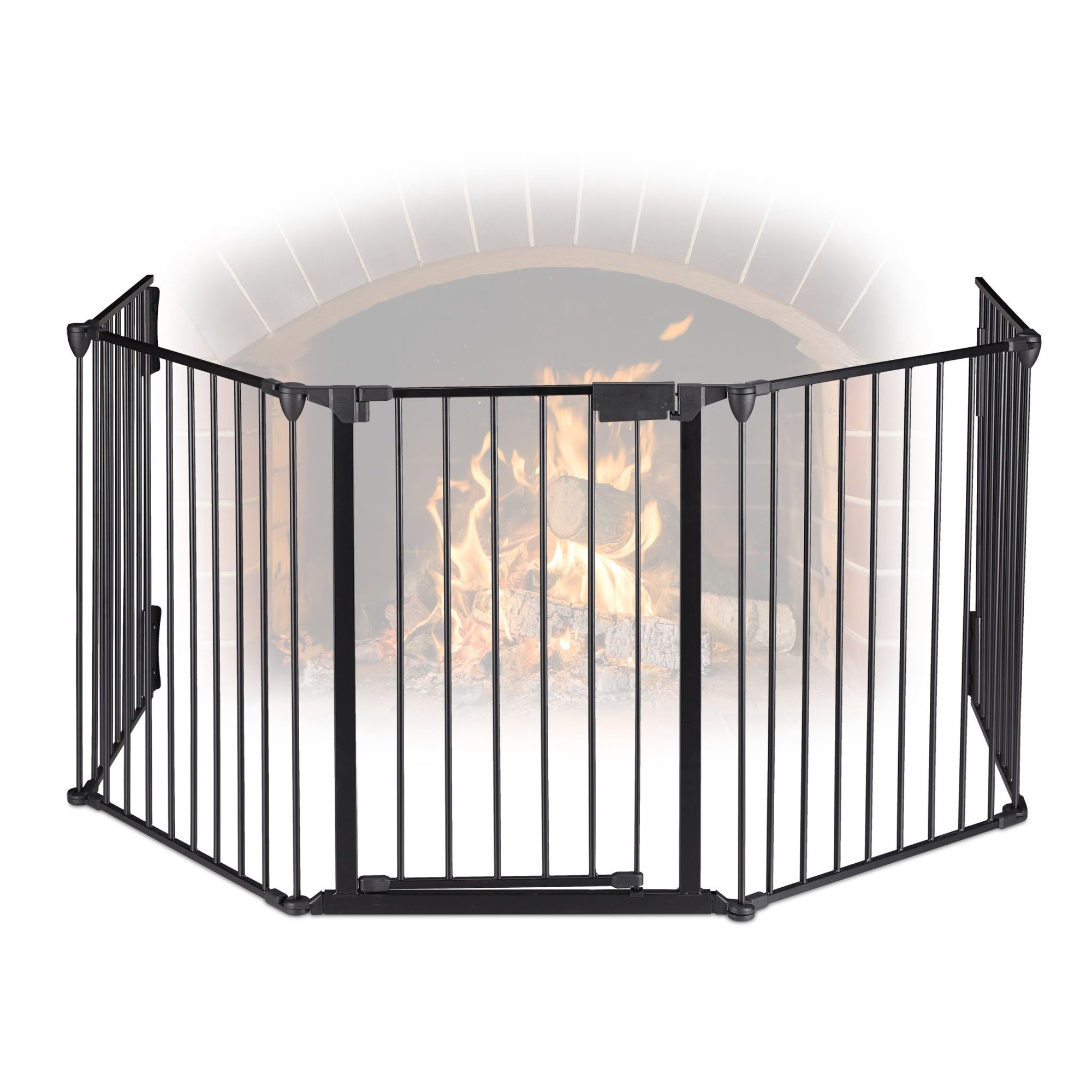 Protector de chimenea de 5 piezas