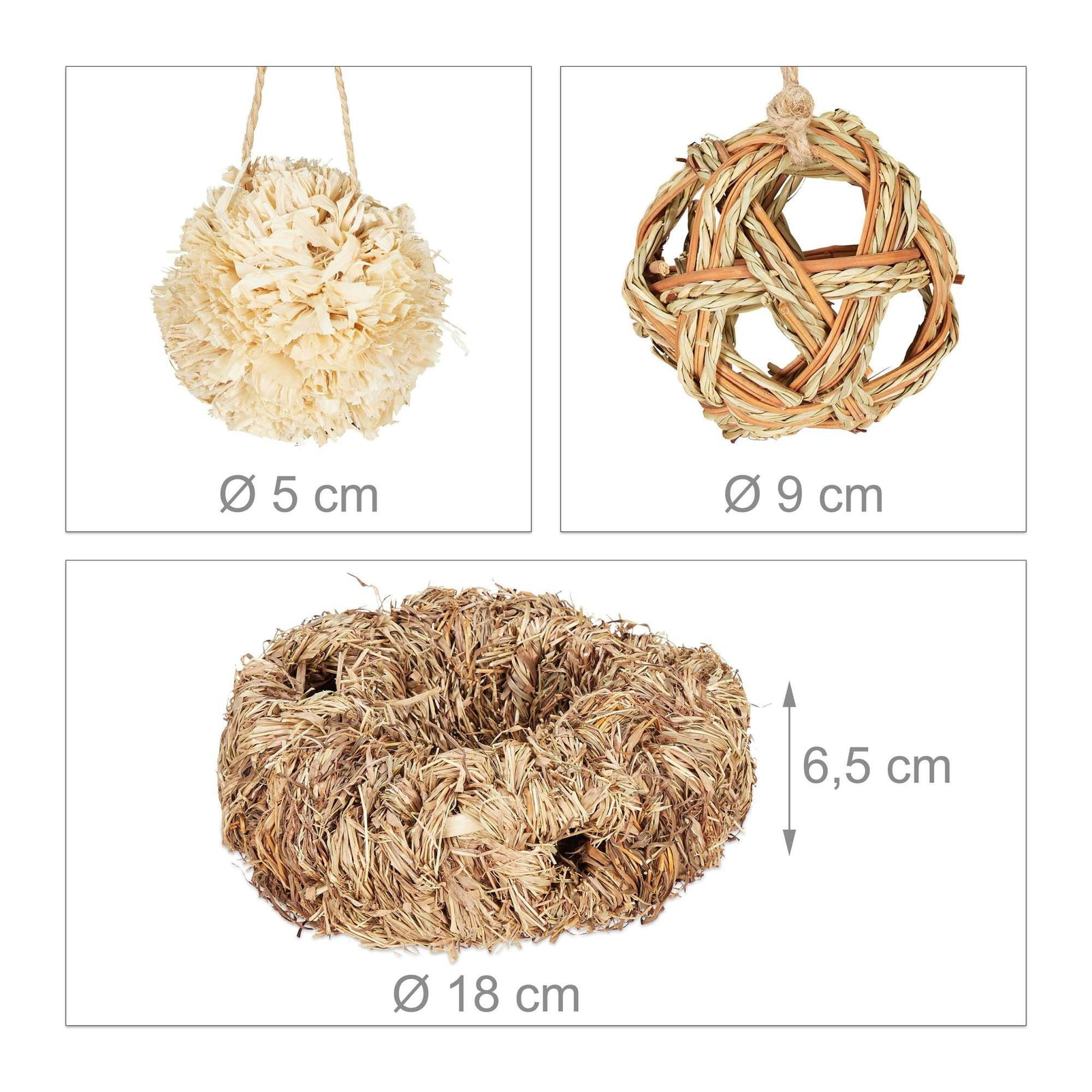 Set di accessori per criceti 5 pezzi.