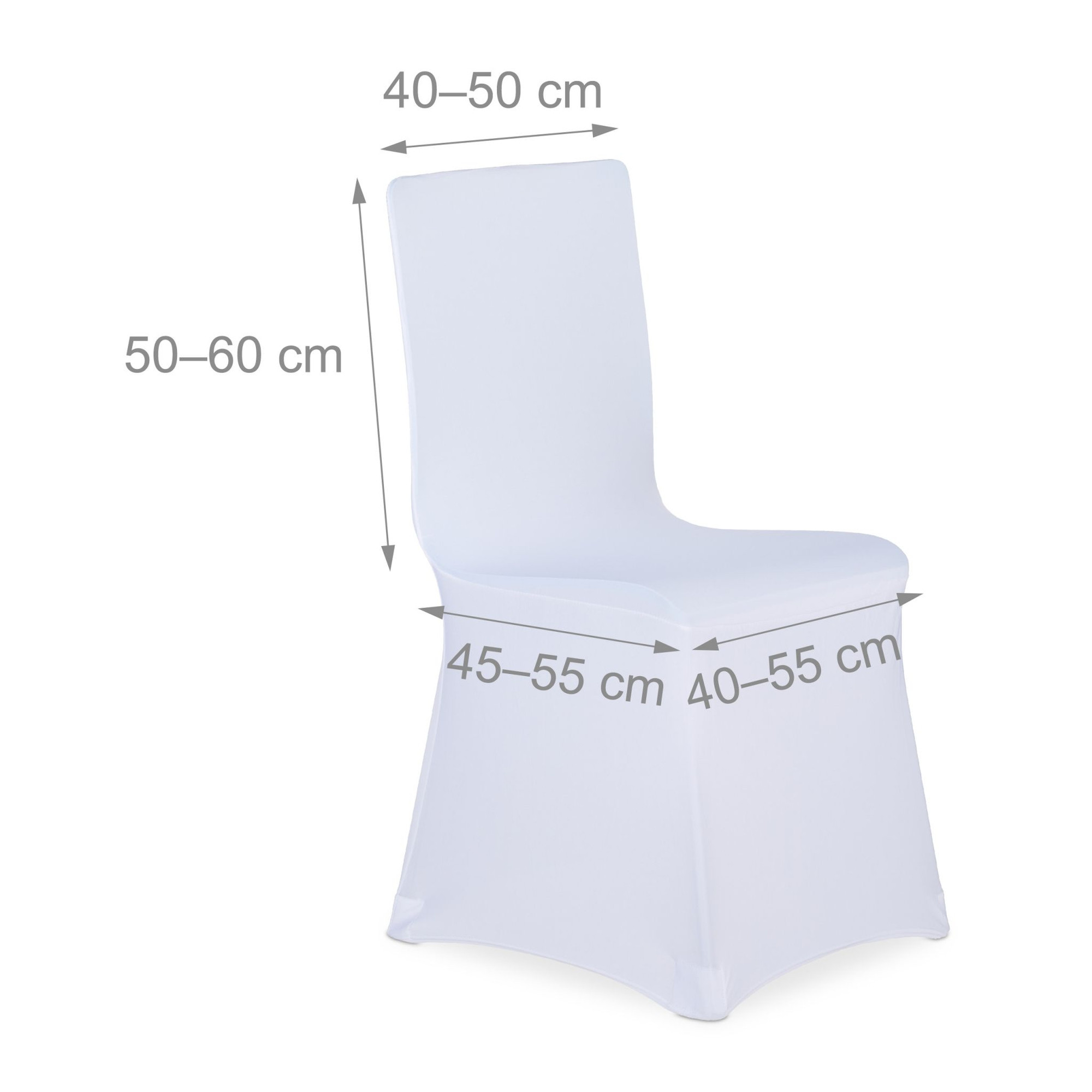 4x Stuhlhussen-Set