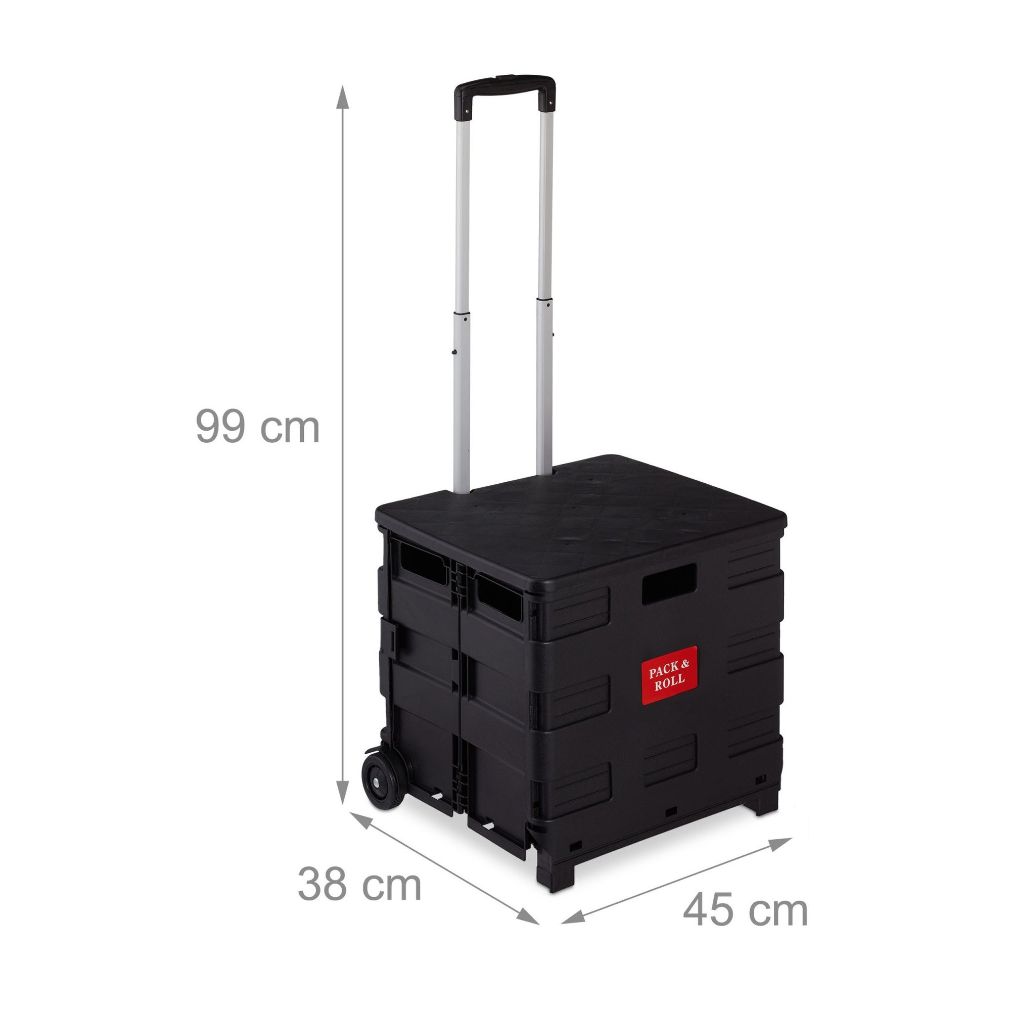 Chariot de courses pliable