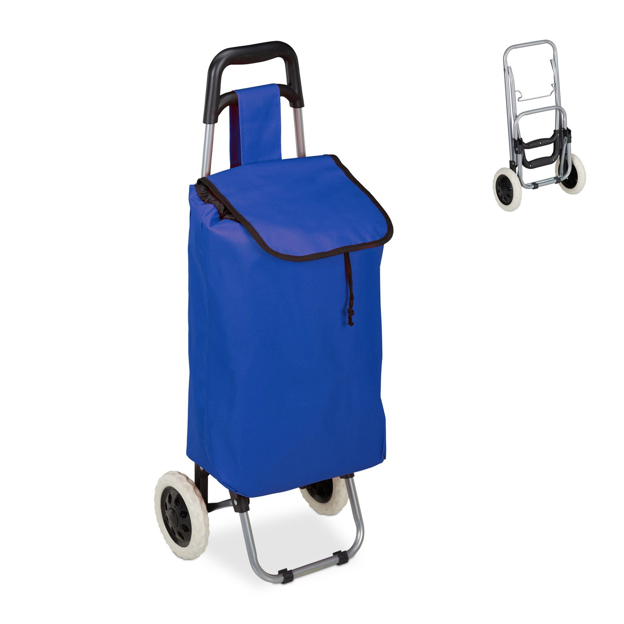 Carrito de compras plegable
