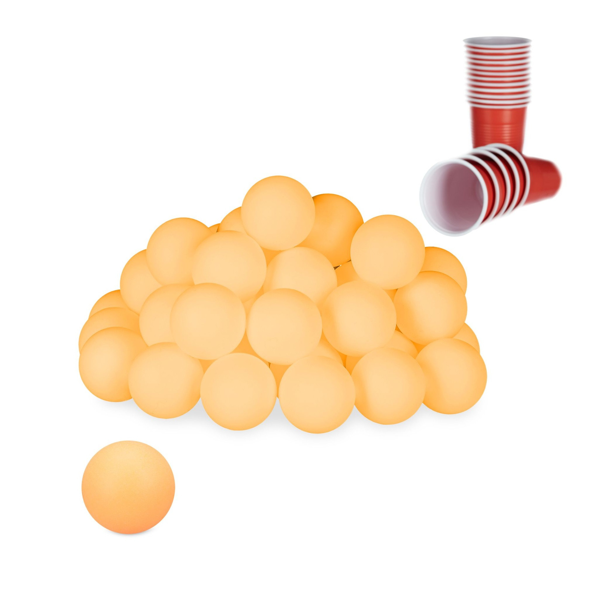 48x Set Pingpongballen