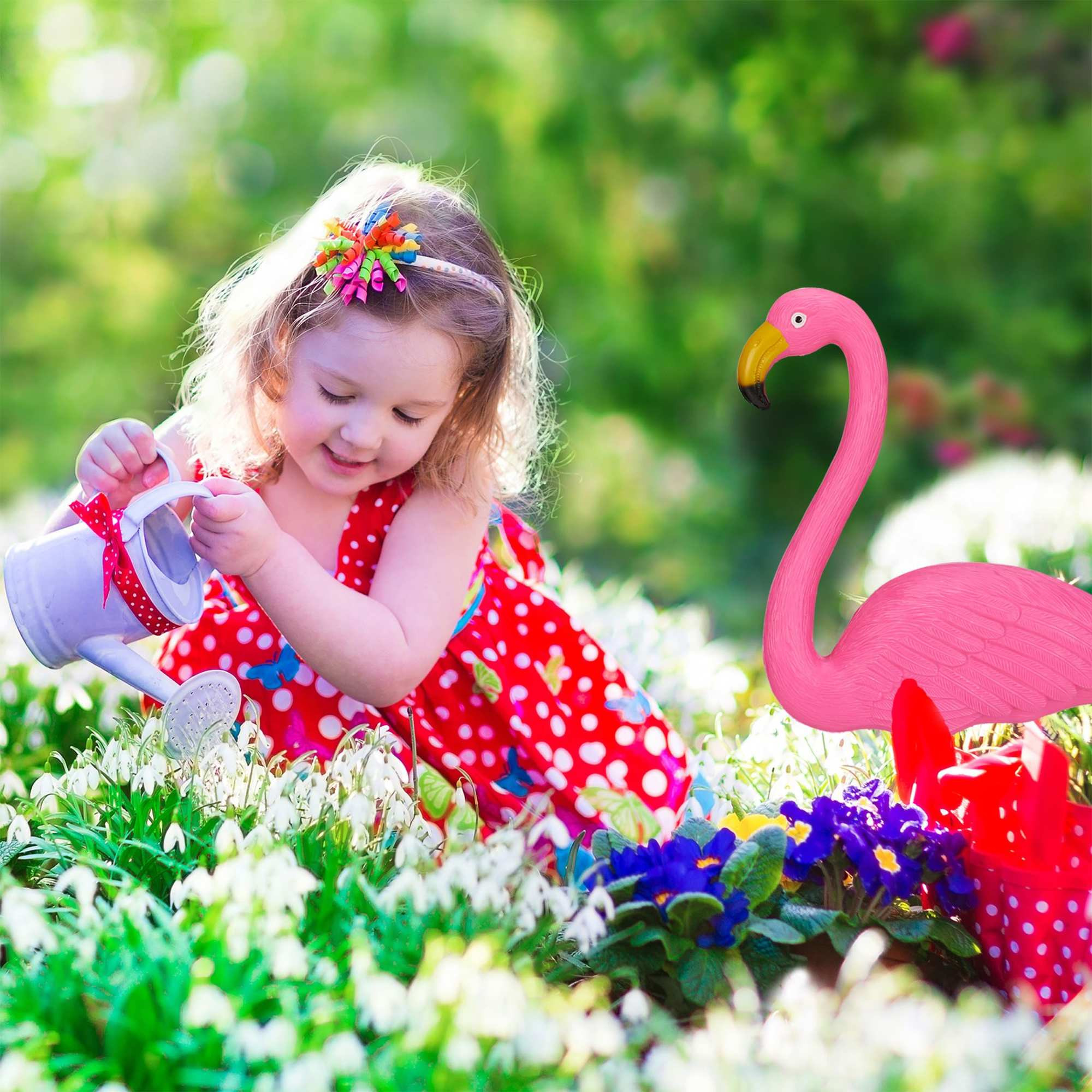 Flamingo-Ornament, 2er-Set