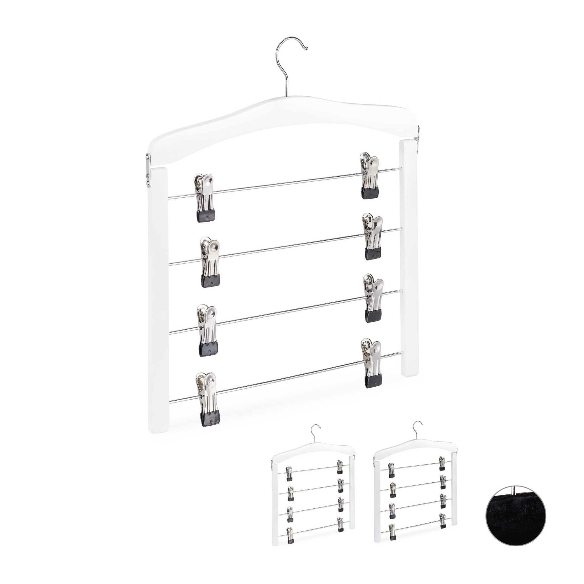 Set van 3 Multi Rokhangers