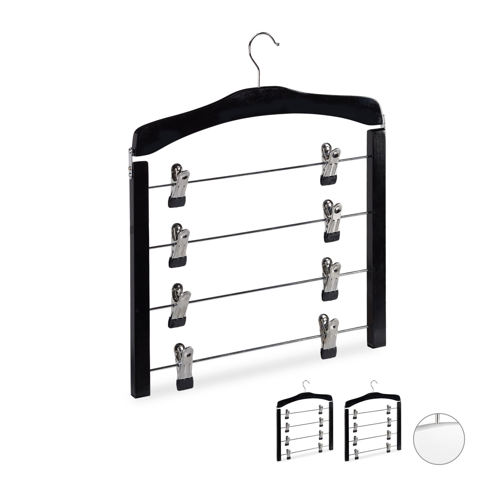 Set di 3 grucce multi-gonna