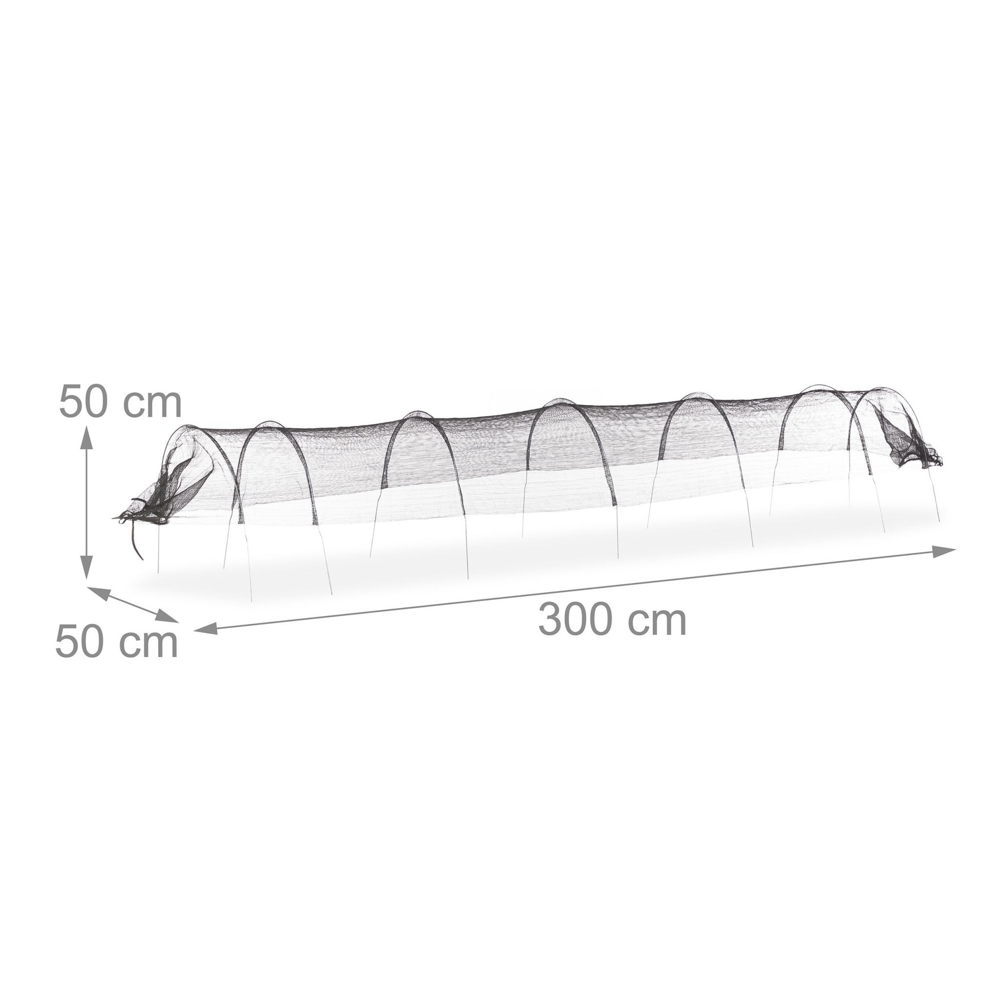 Mesh-Tunnel-Garten