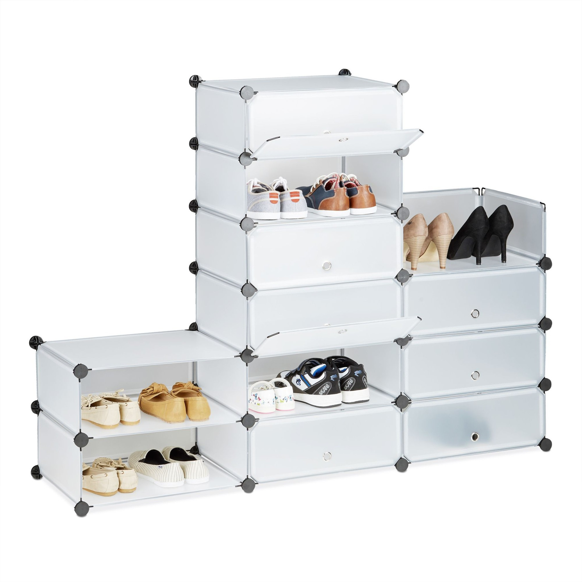 Armoire à chaussures à 12 compartiments