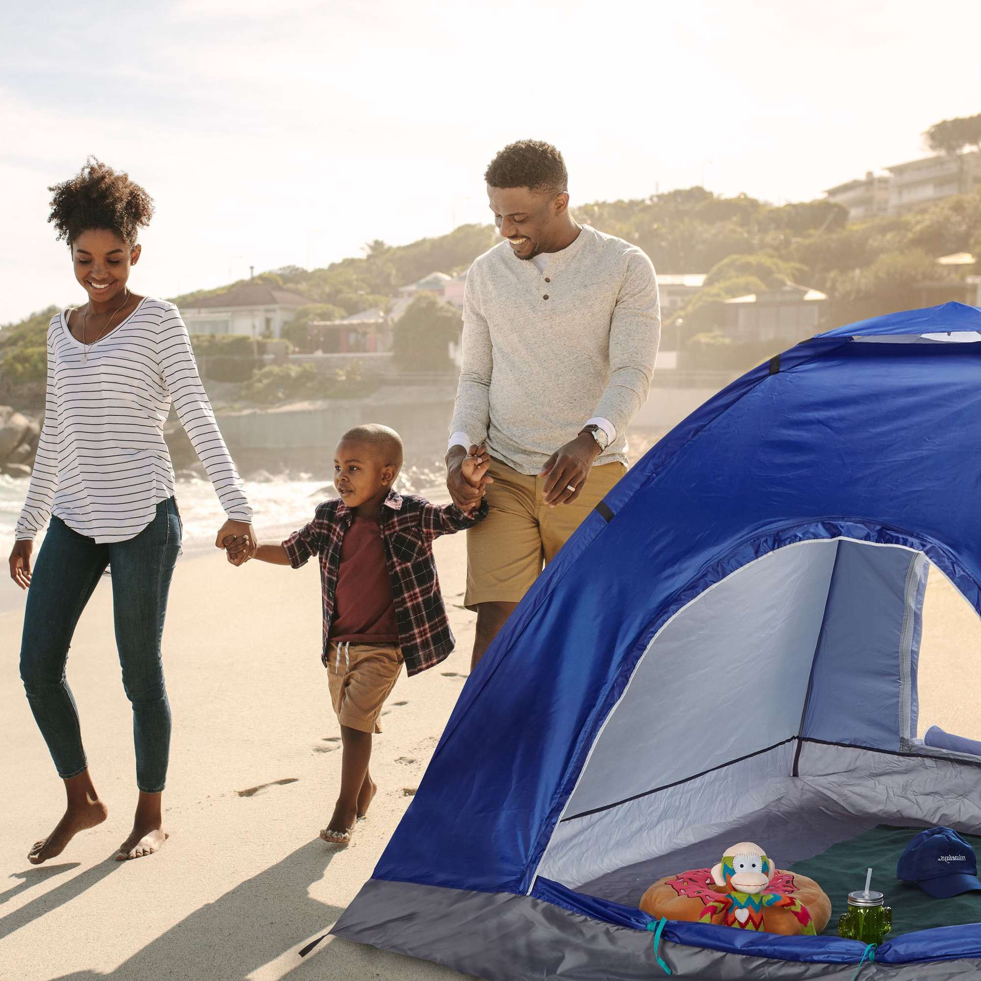 Pop-up kampeertent