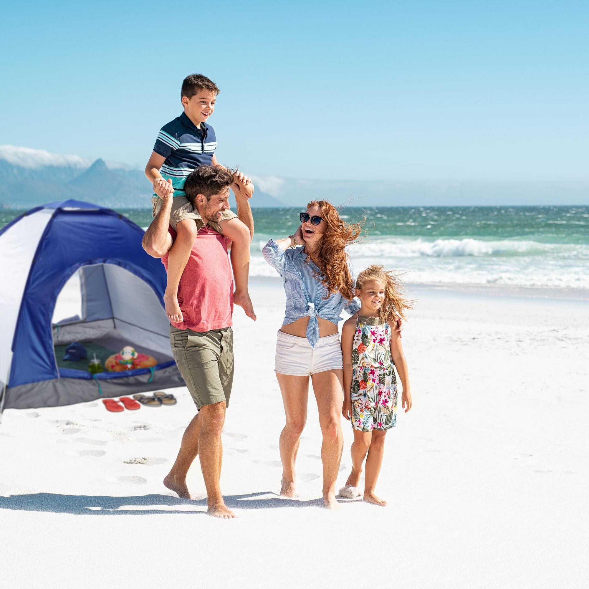Pop-up kampeertent