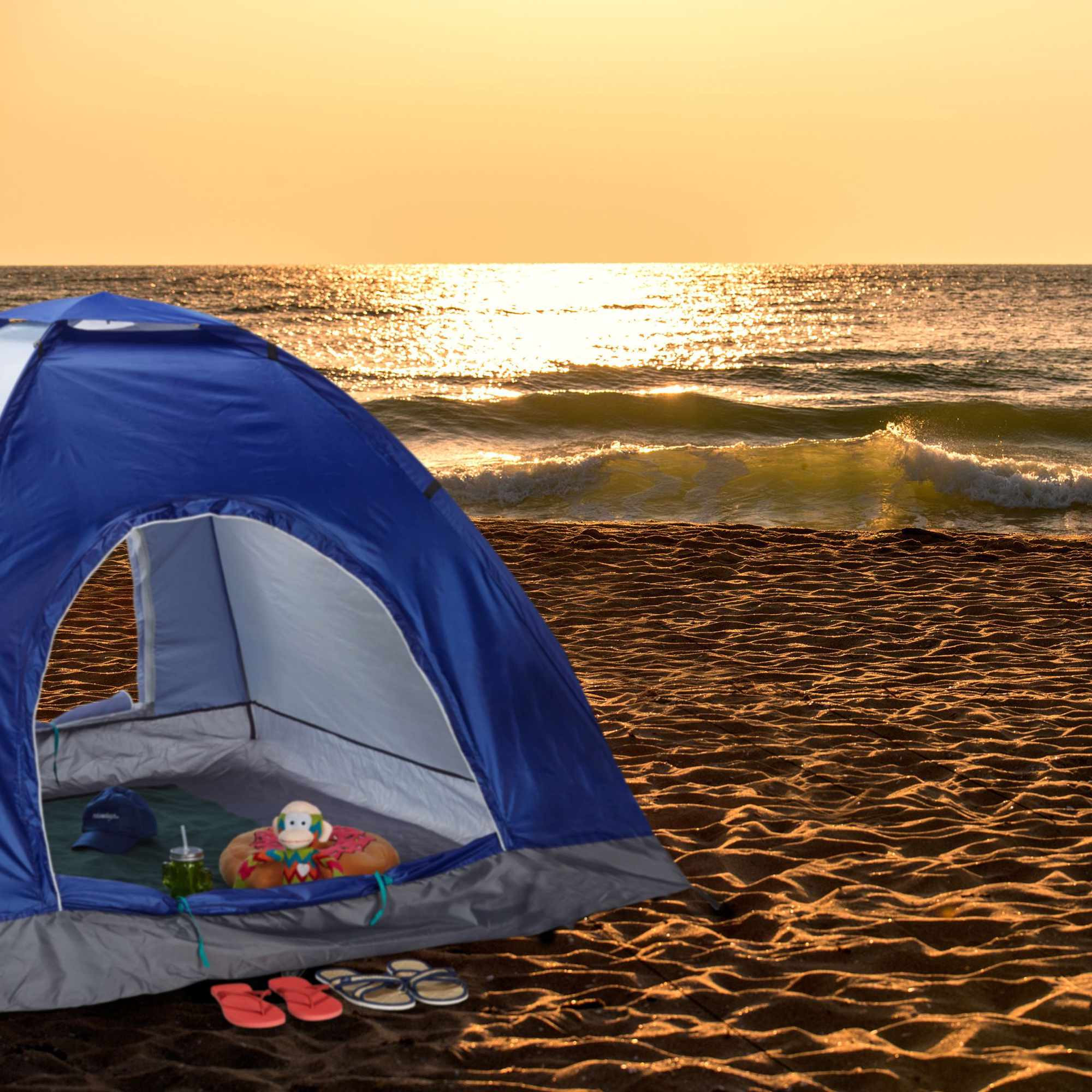 Pop-up kampeertent