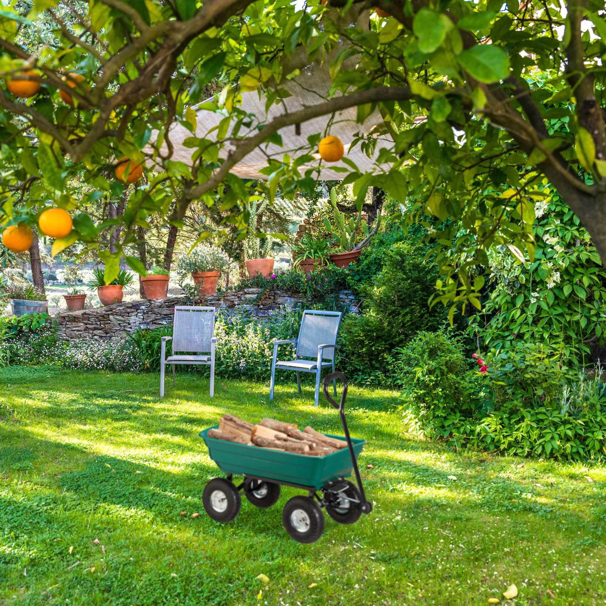 Gartenschubkarre