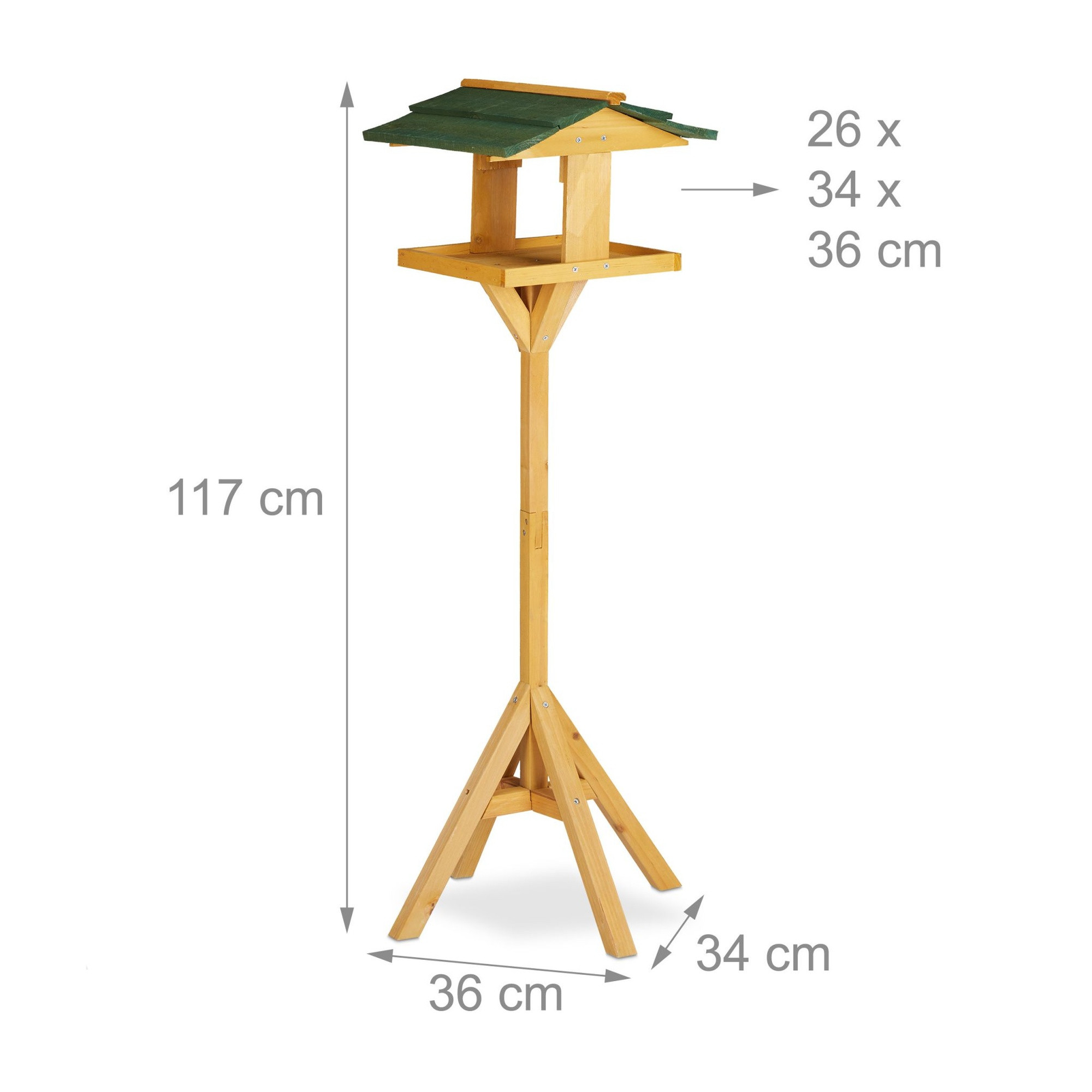 Vogelhaus mit Ständer