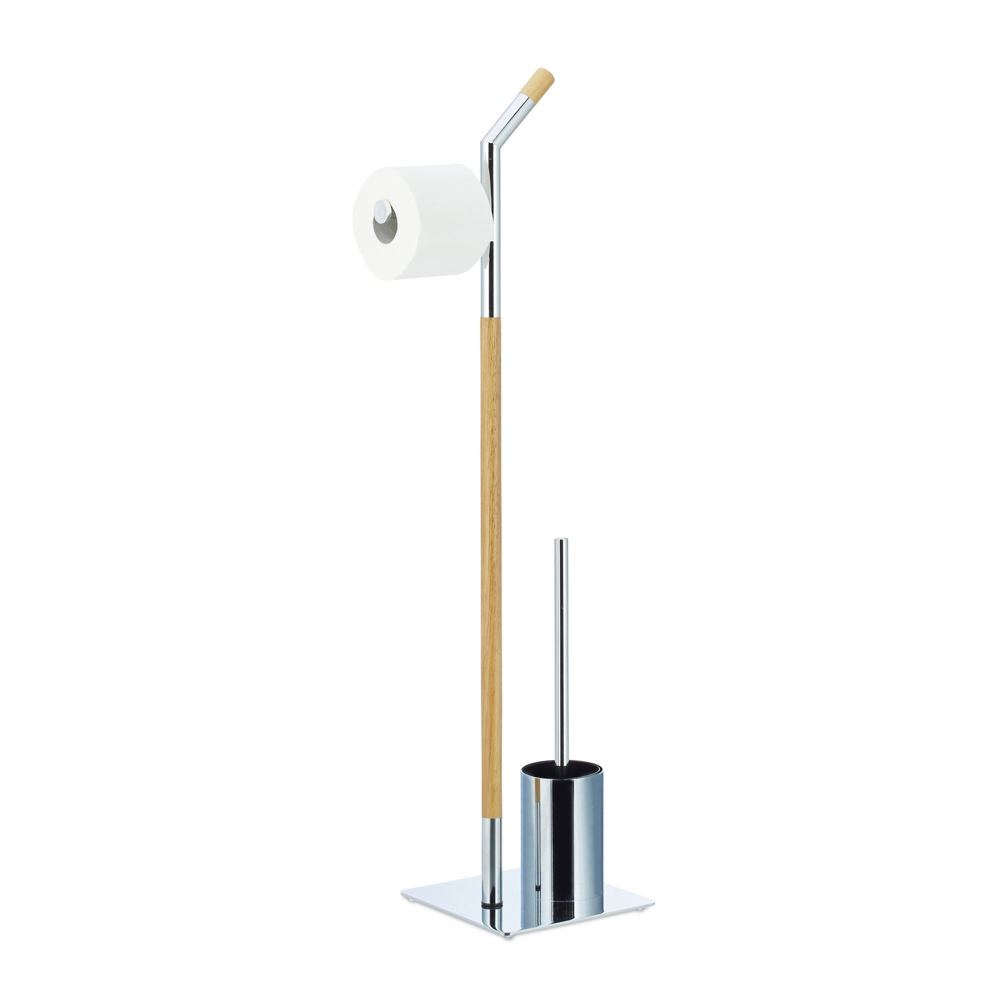 Wood & Chrome WC Accessory Set