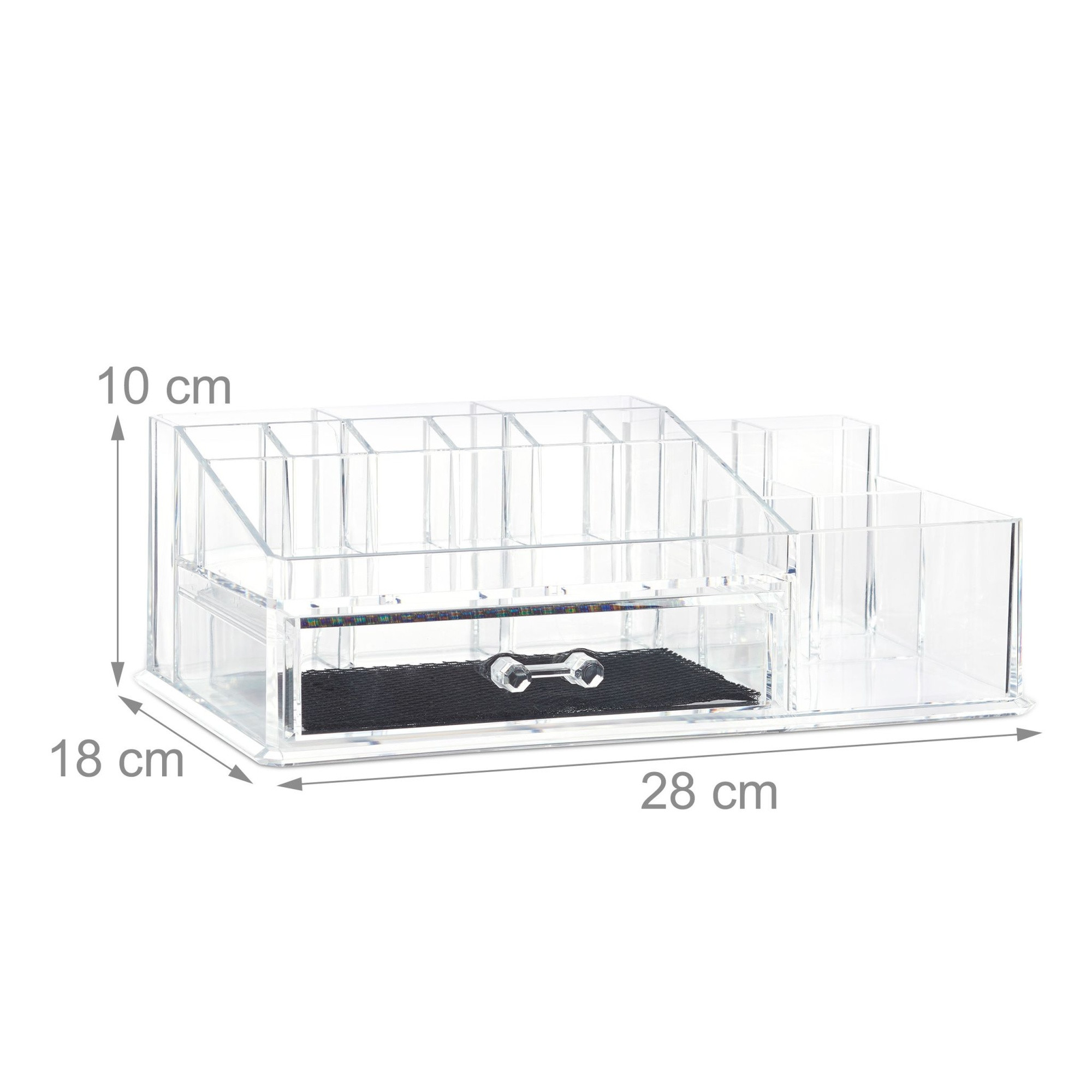 Make-up organizer met 16 compartimenten
