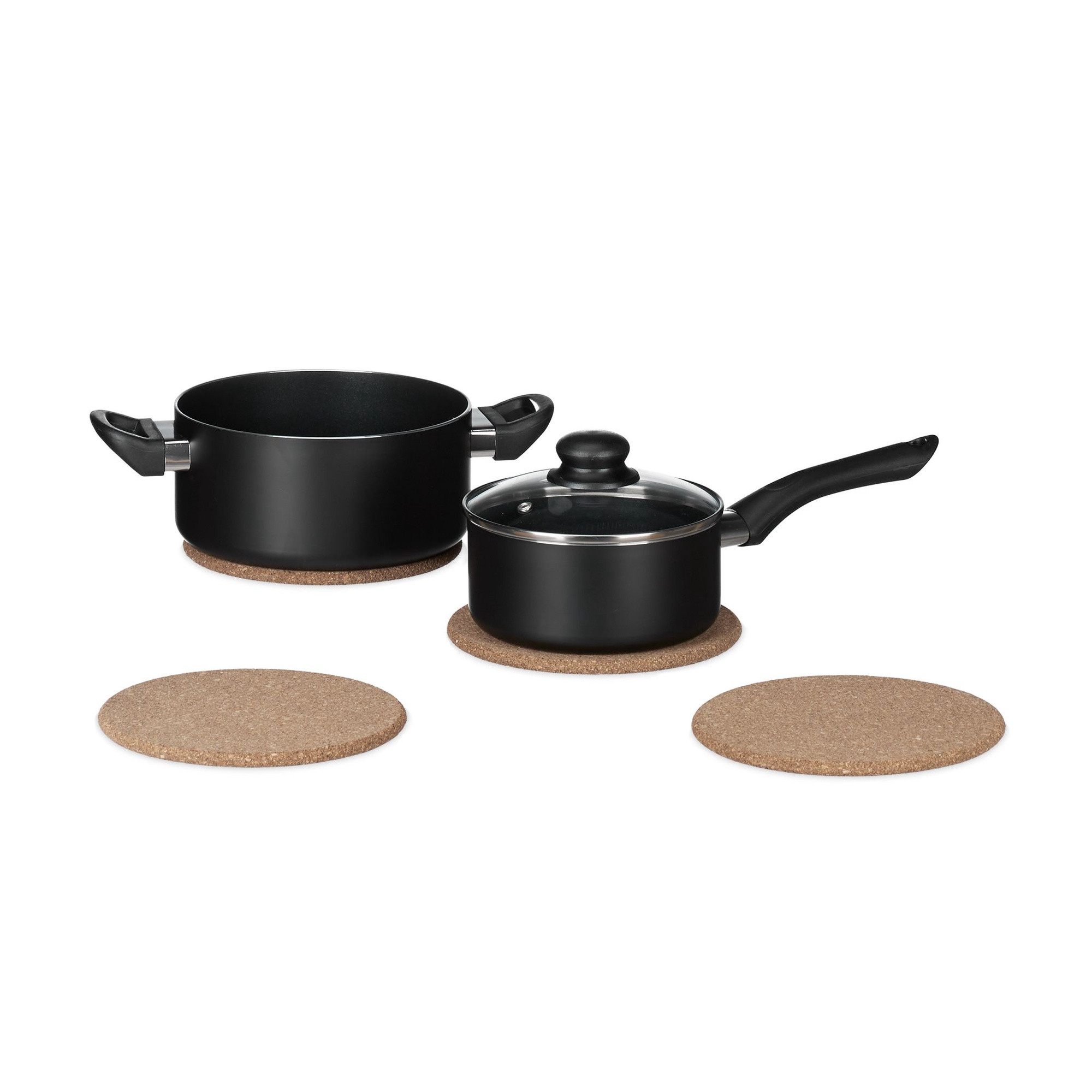Kork-Untersetzer 4er-Set