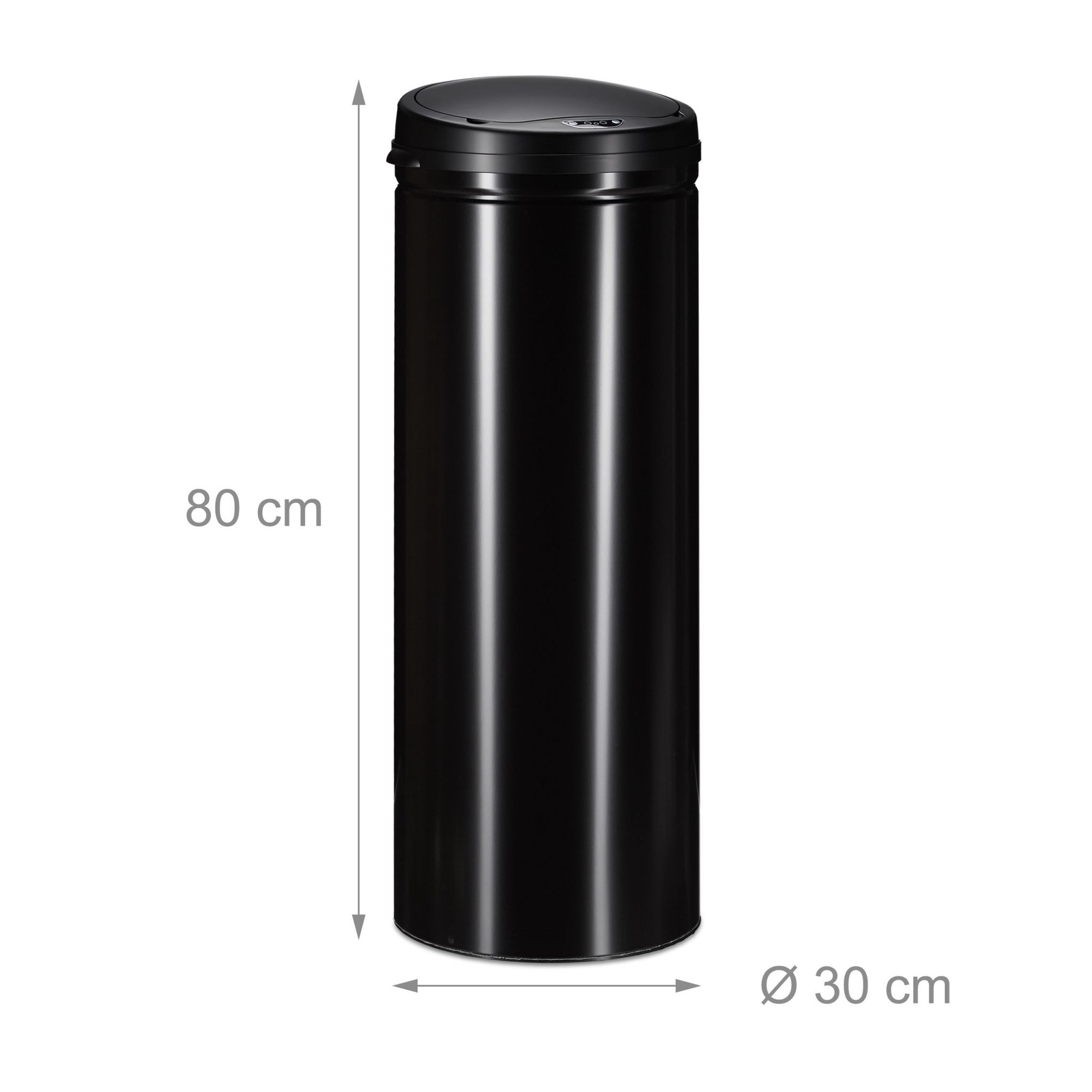 Motion Sensor Waste Basket Trash Can Garbage Bin Kitchen Paper Cont...