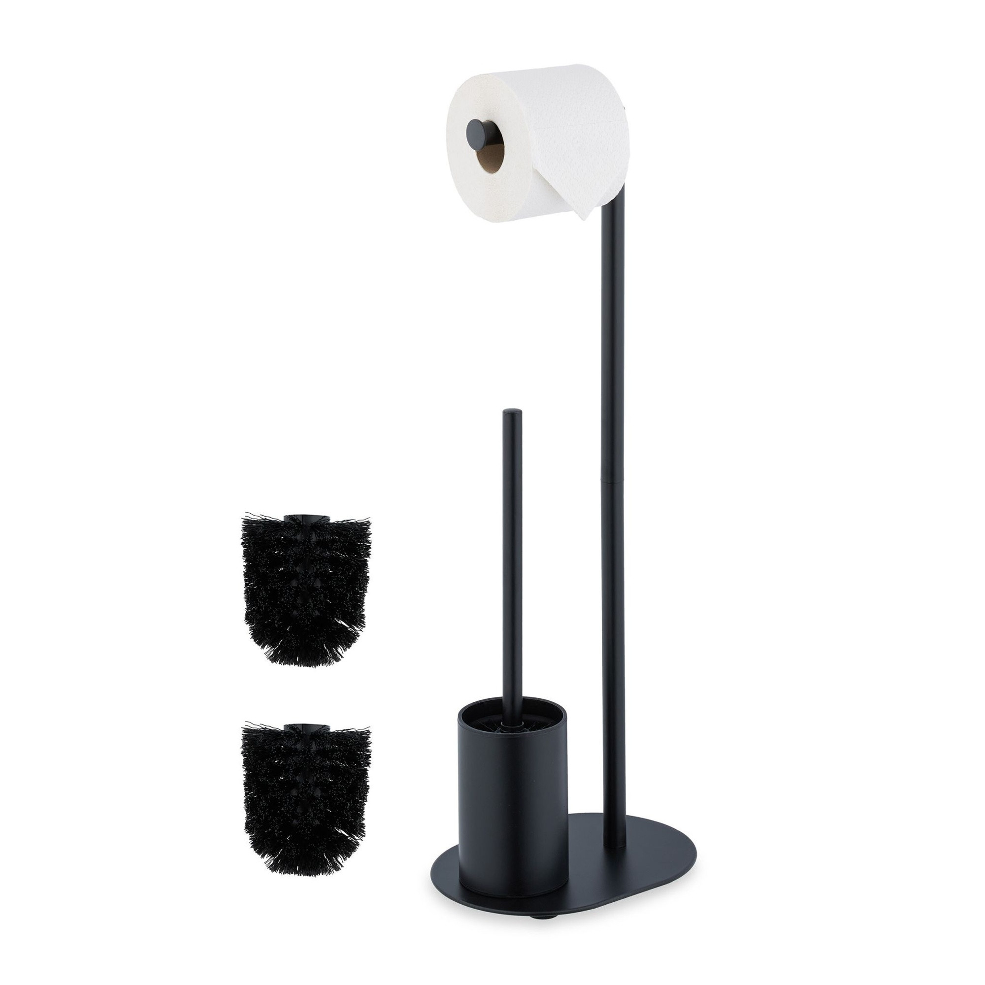 Toiletset van metaal