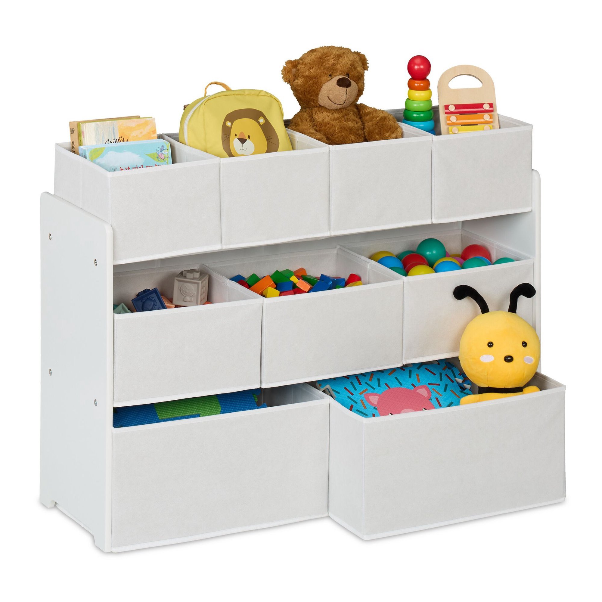 Detský regál s 9 boxmi