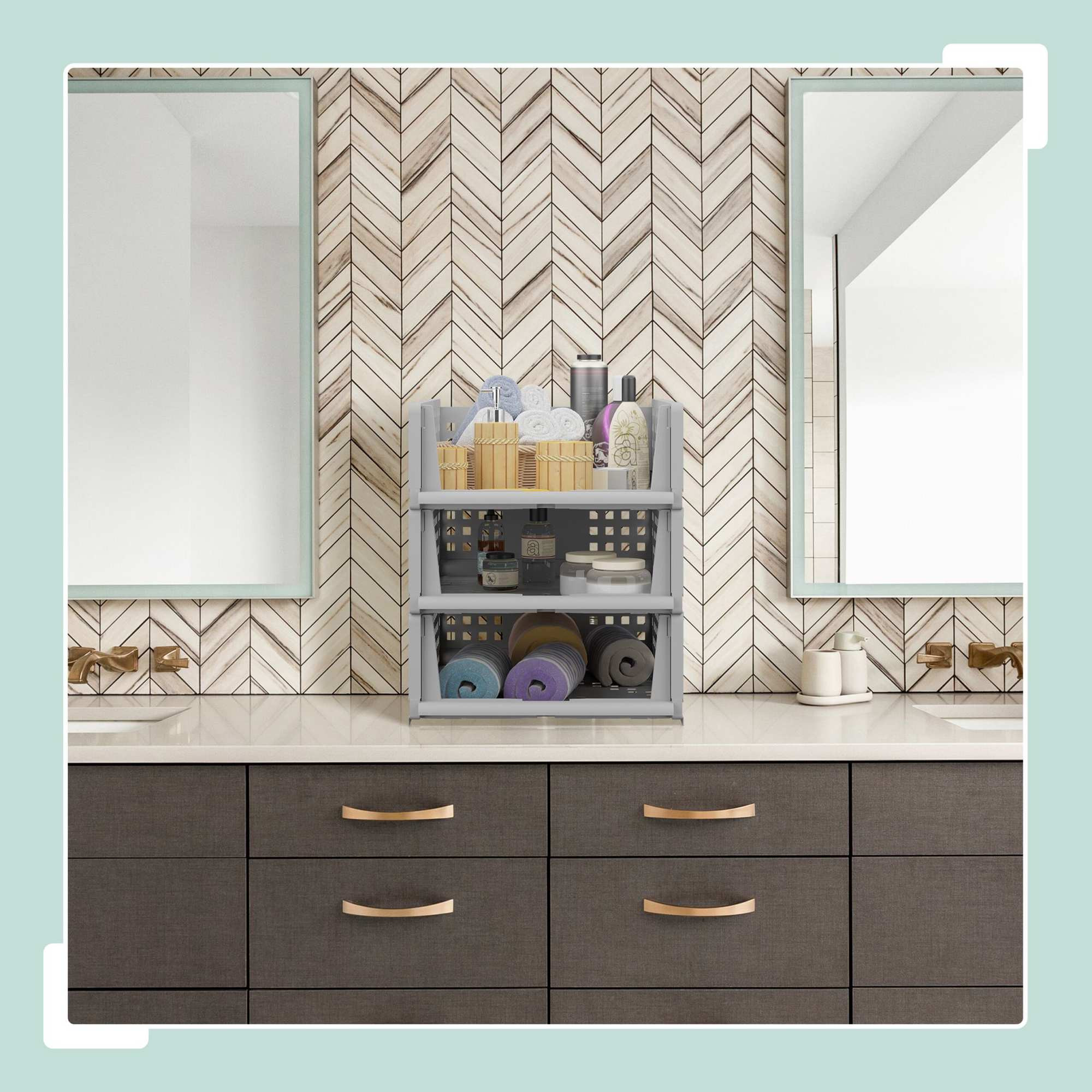 Schrank-Organizer 3er-Pack