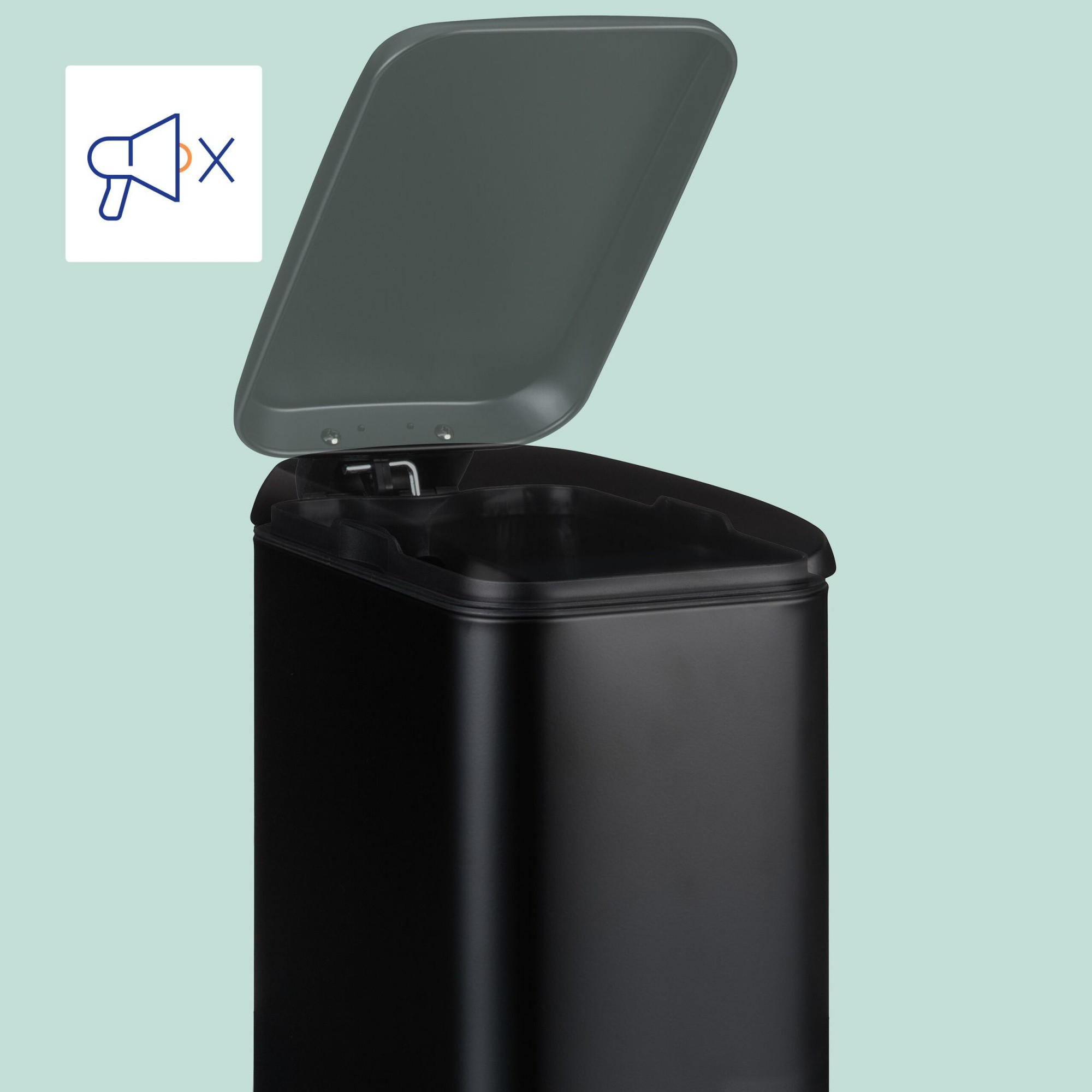 Badkamerafvalbak 5 l Softclose