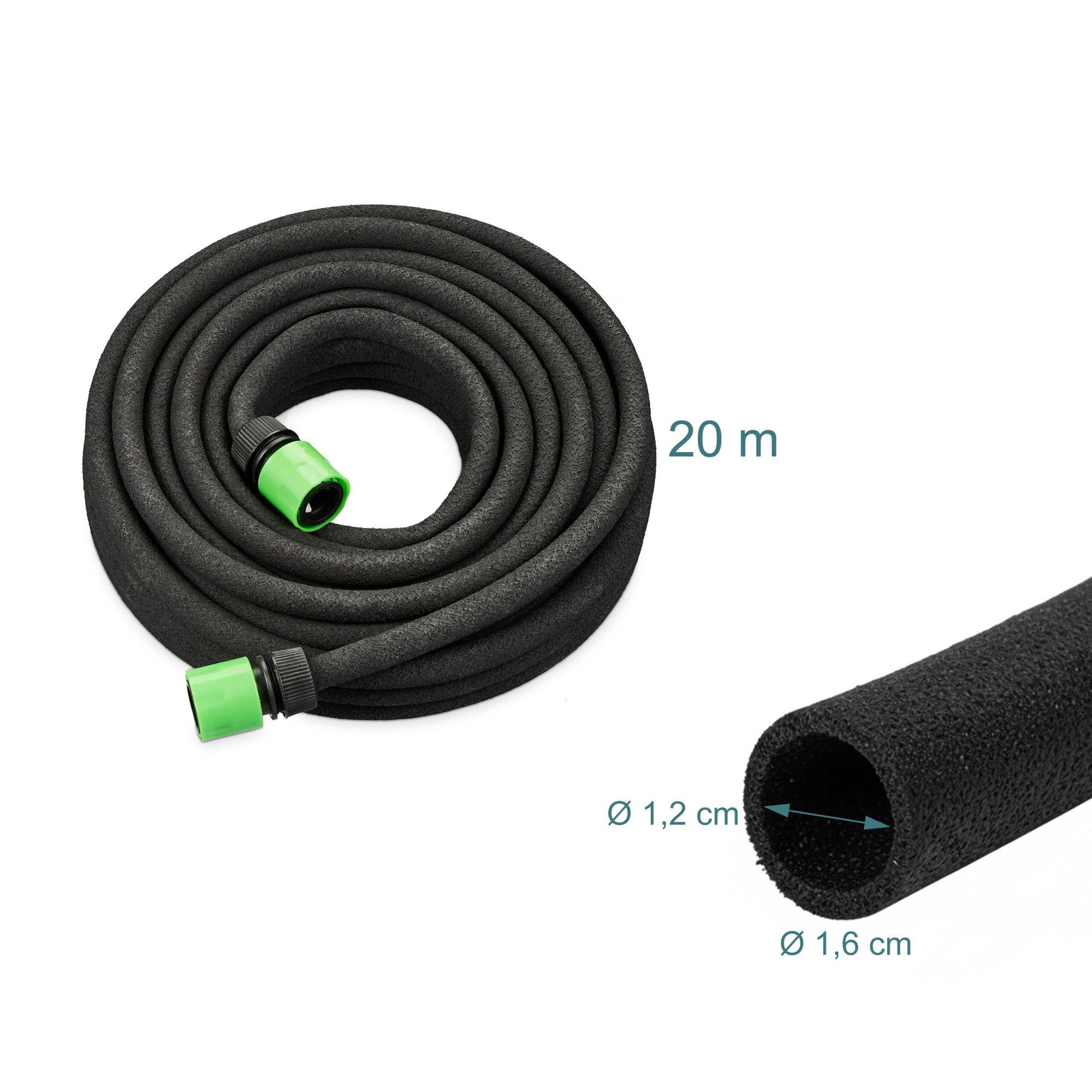 Ready-to-connect drip hose