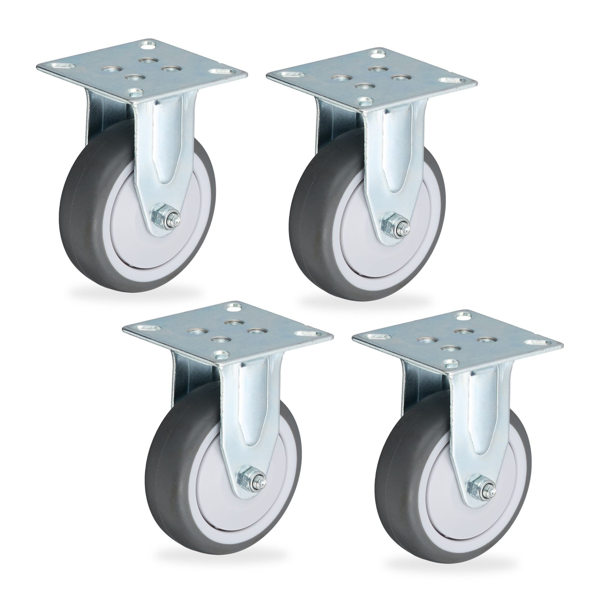 Feste Räder, 4er-Pack