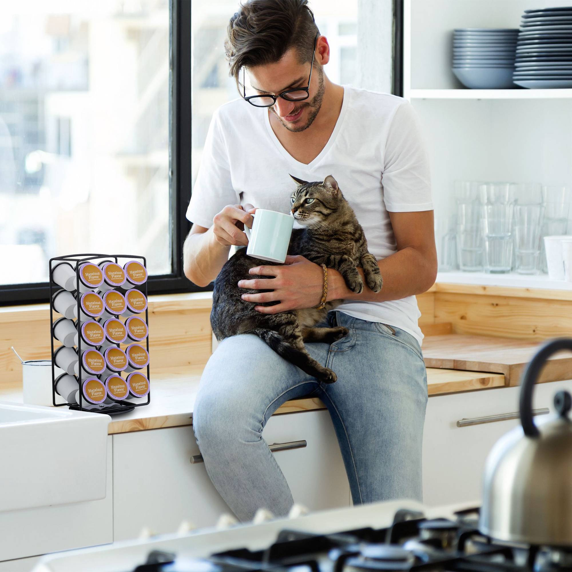 Support de capsules pour 30 K-cups
