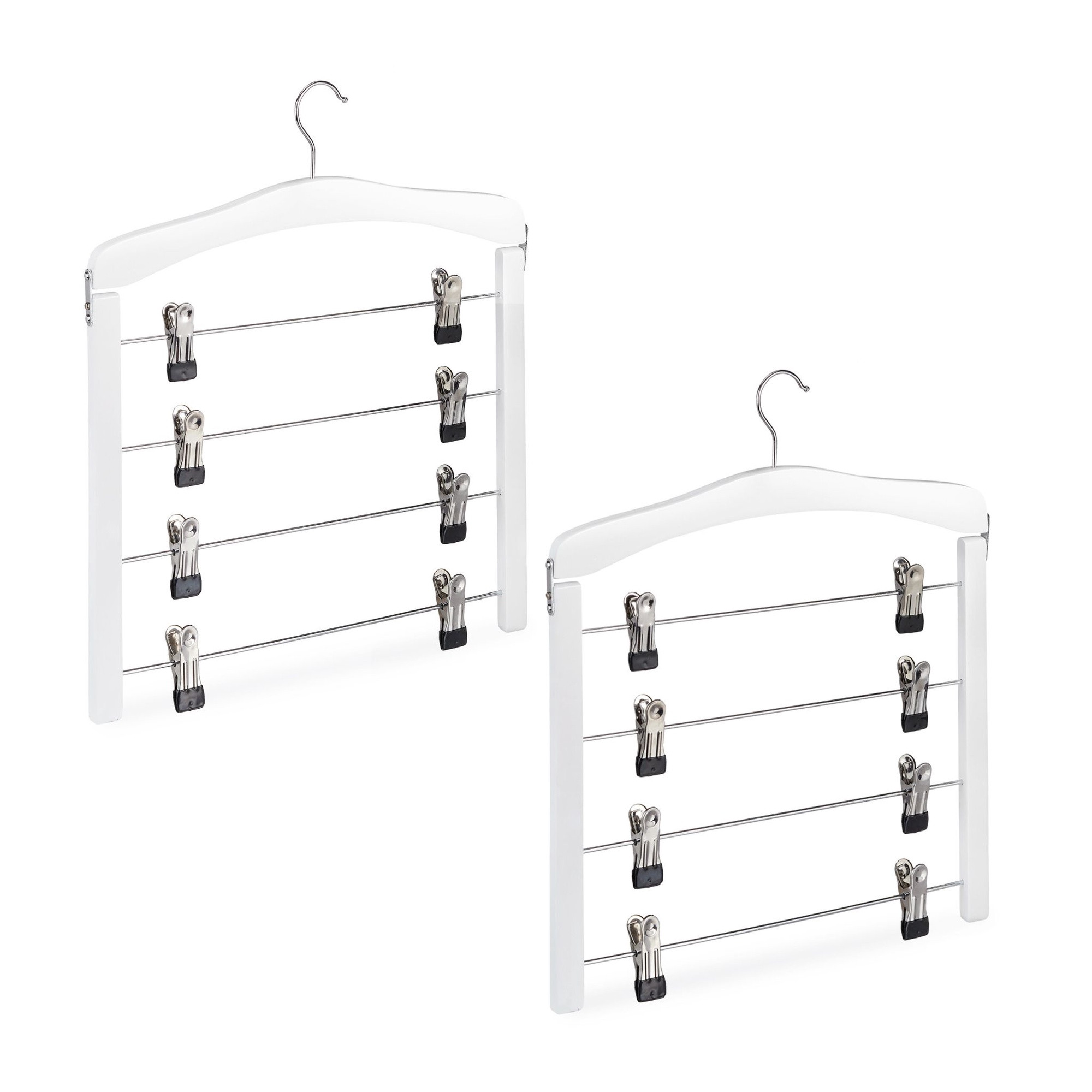 Several clothes hangers 2-pack