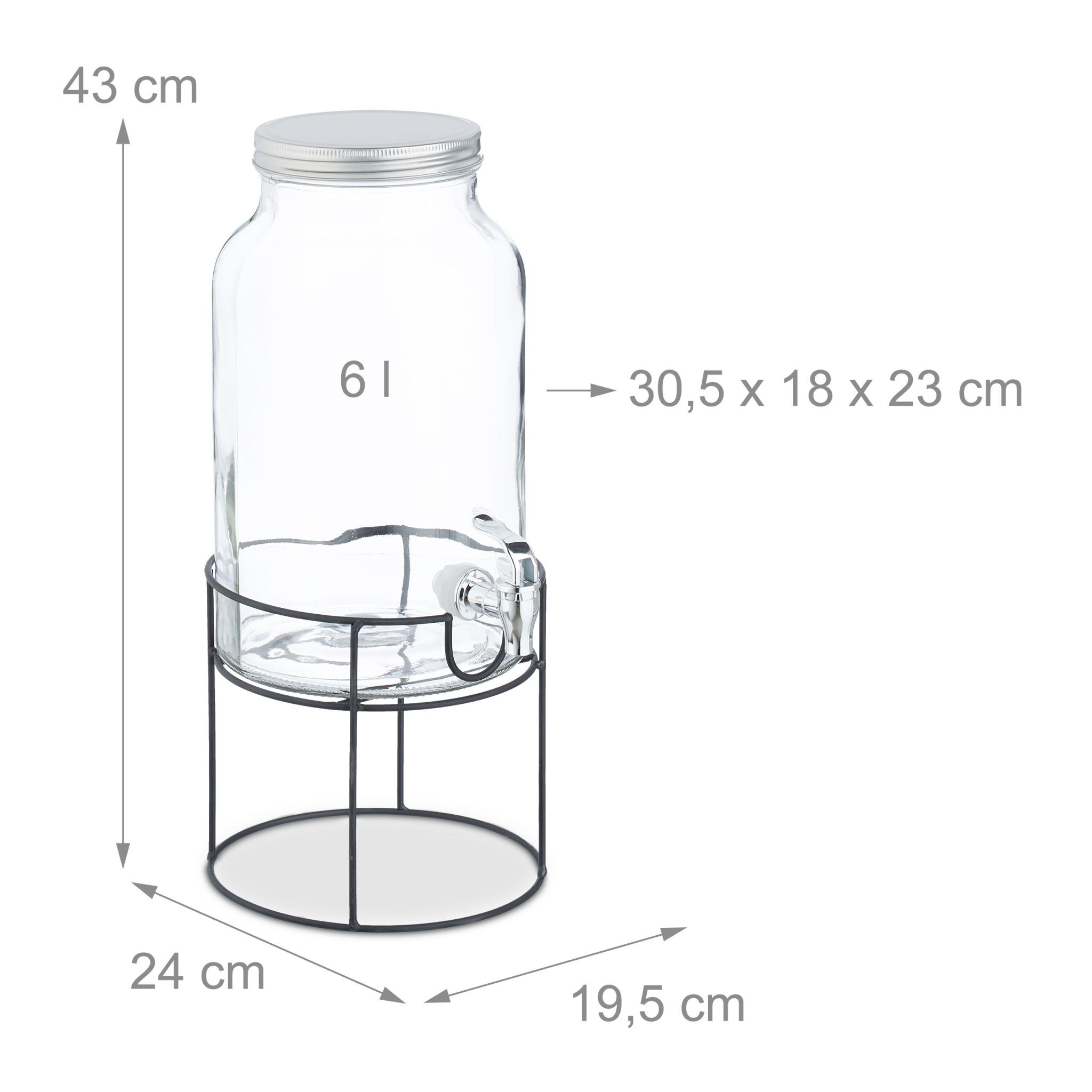 Distributeur de boissons avec support