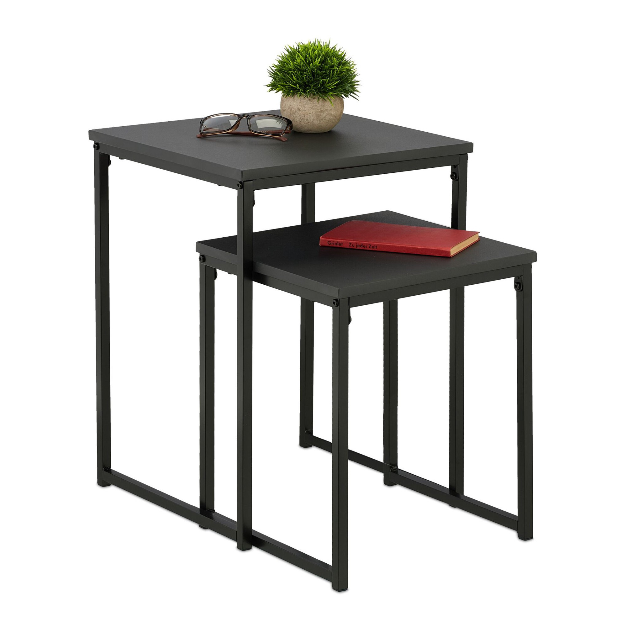 Ensemble de 2 tables d'appoint