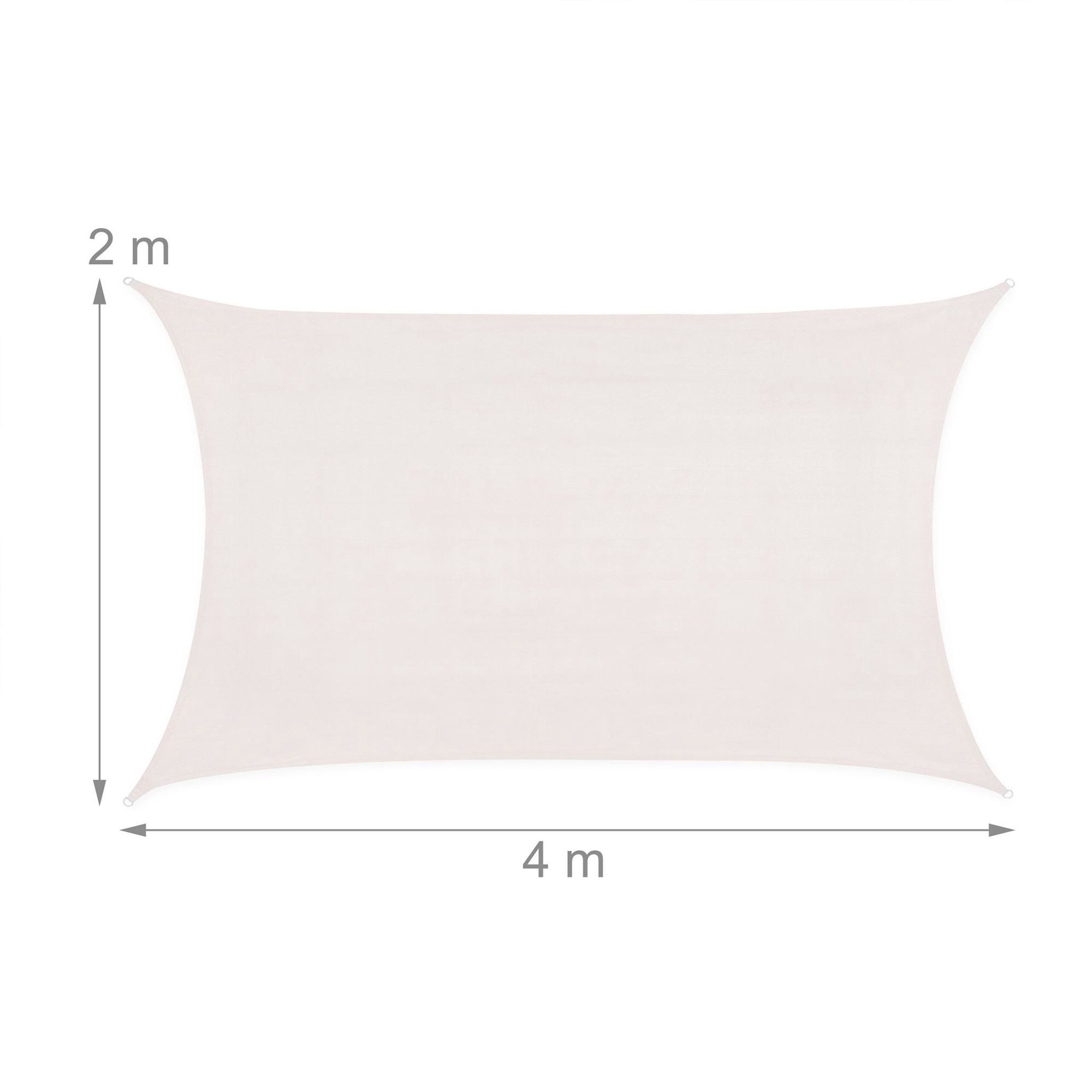 Obdĺžniková markíza HDPE