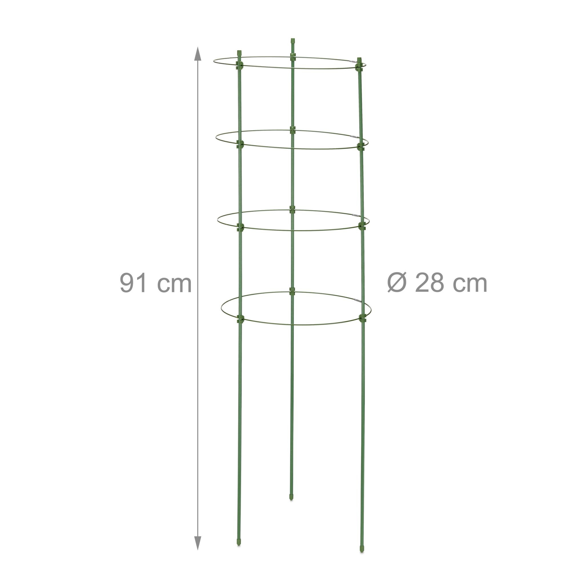 sada 3 paradajkových veží 91 cm