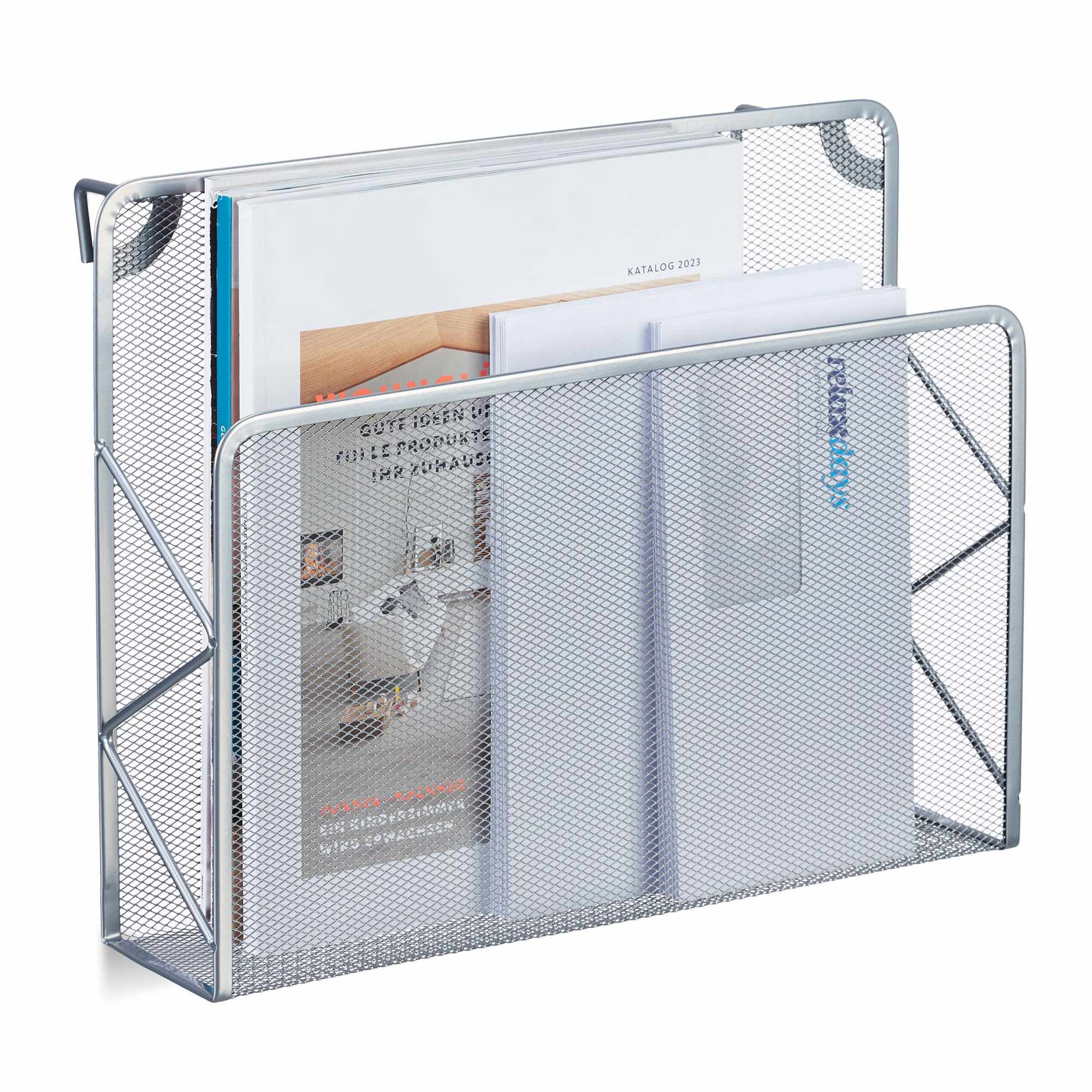 Magazine holder wall