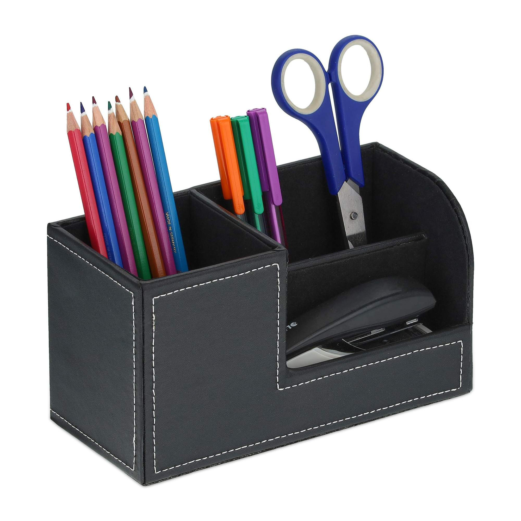 Bureau organizer van kunstleer