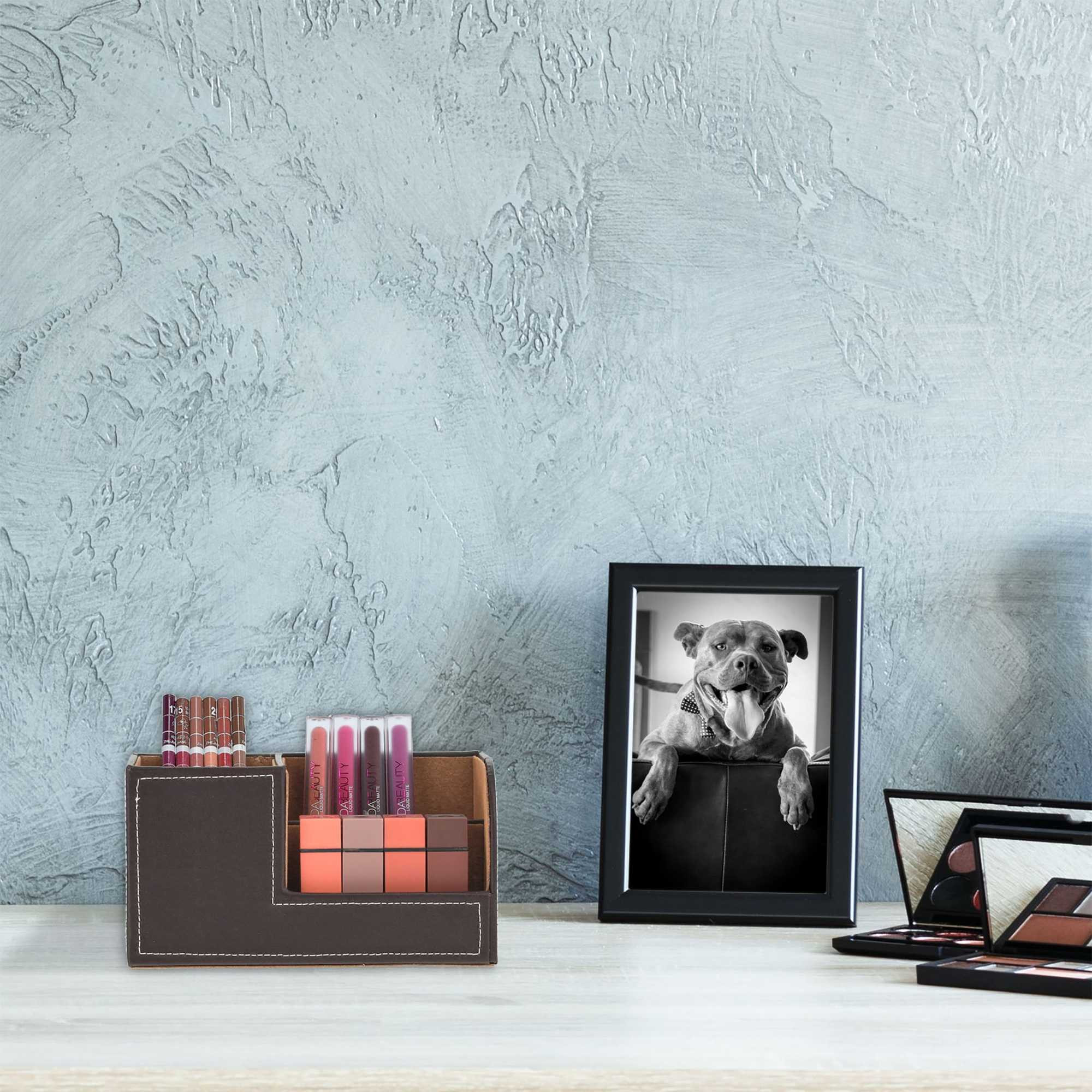 Bureau organizer van kunstleer