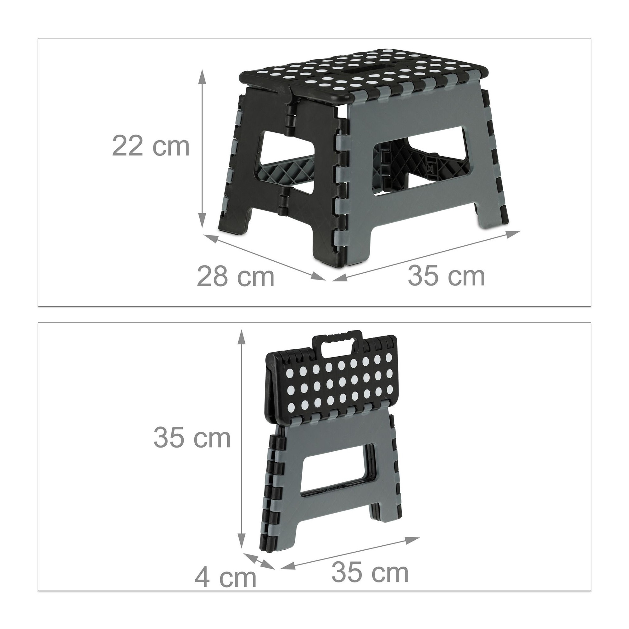 Kleiner Klapphocker