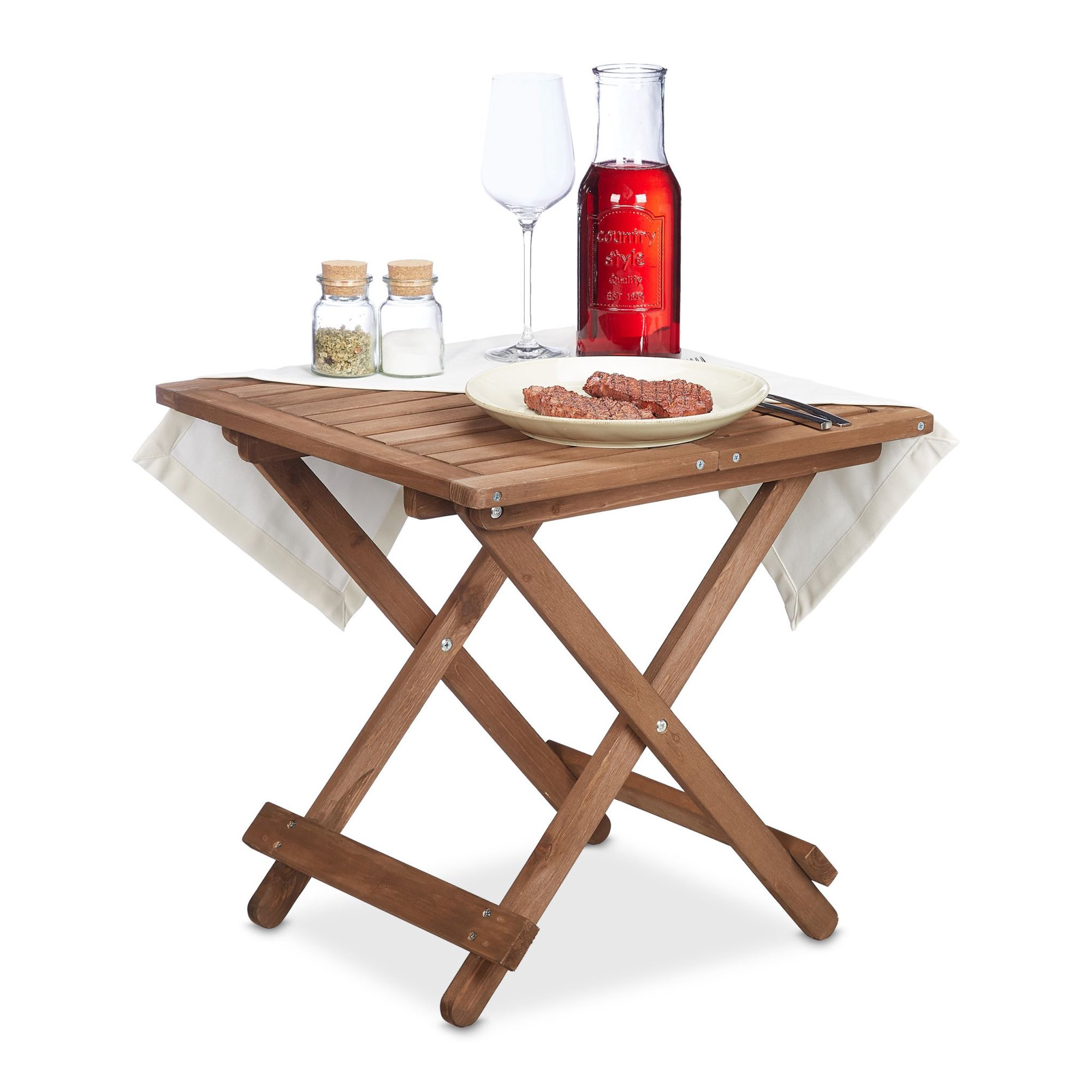 Mesa pequena de madeira