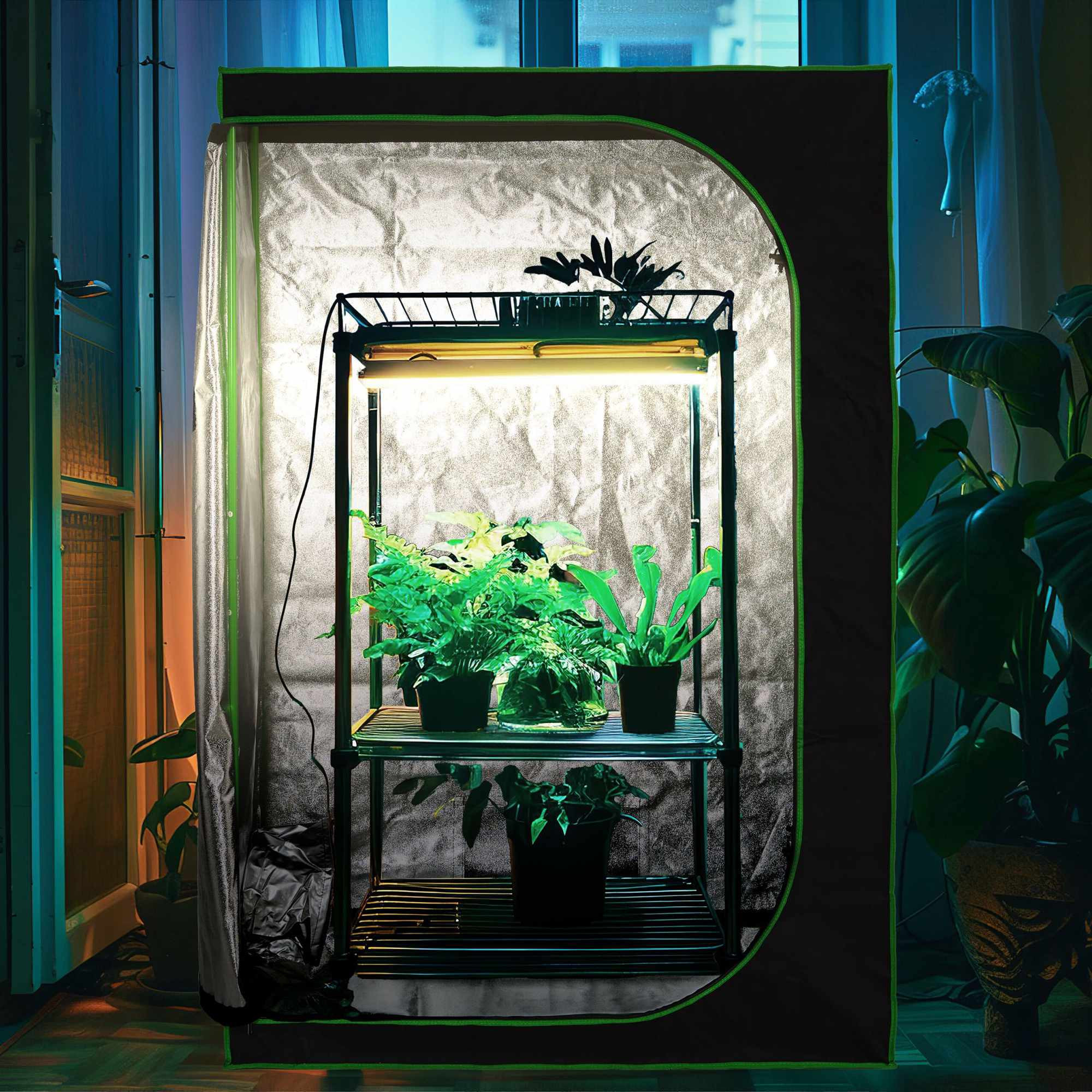 Grow box indoors