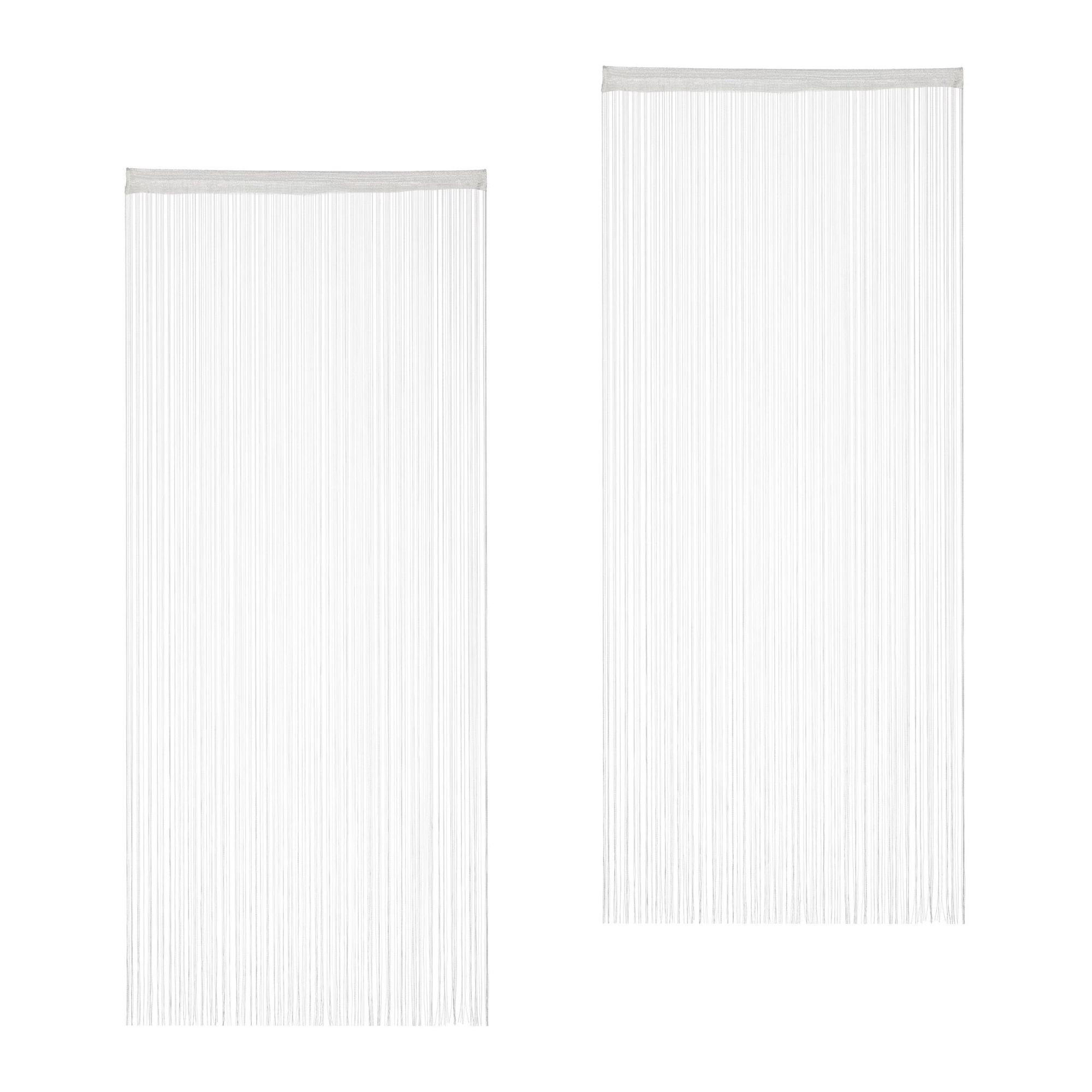 String curtain white