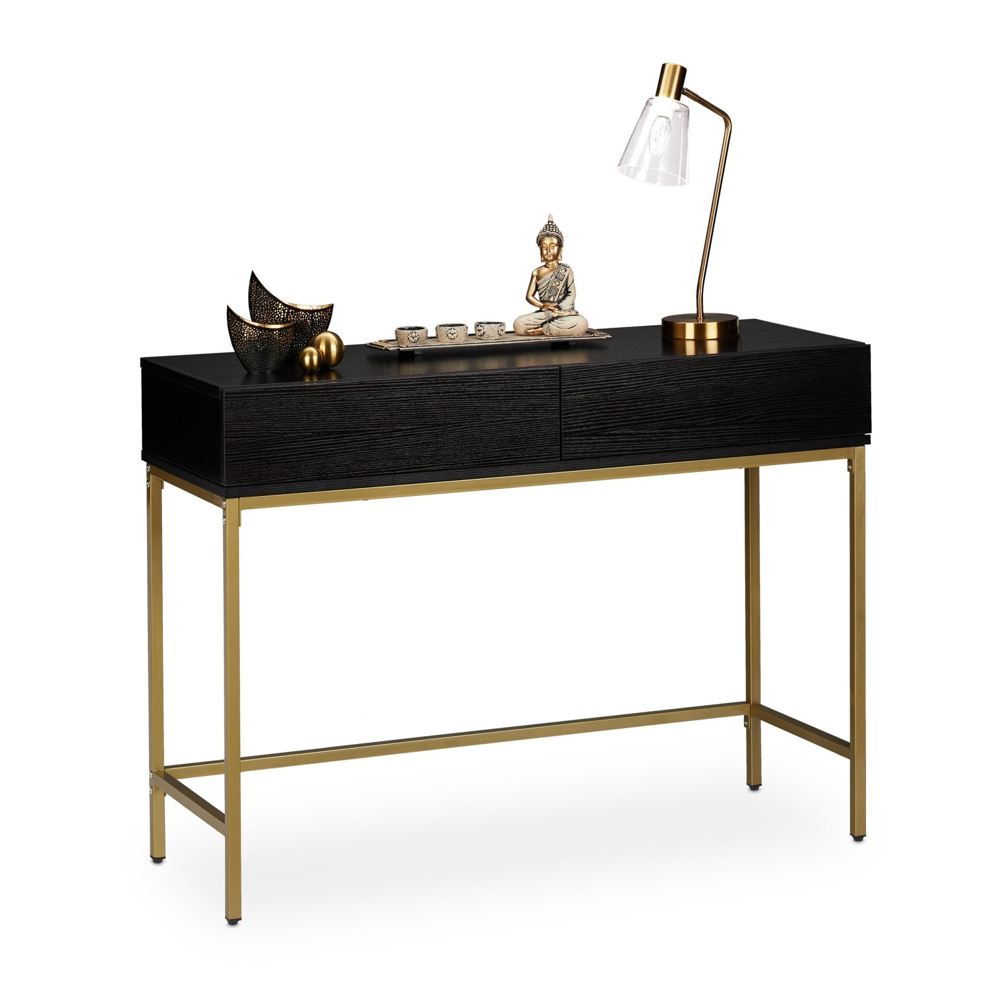 Table console avec tiroirs