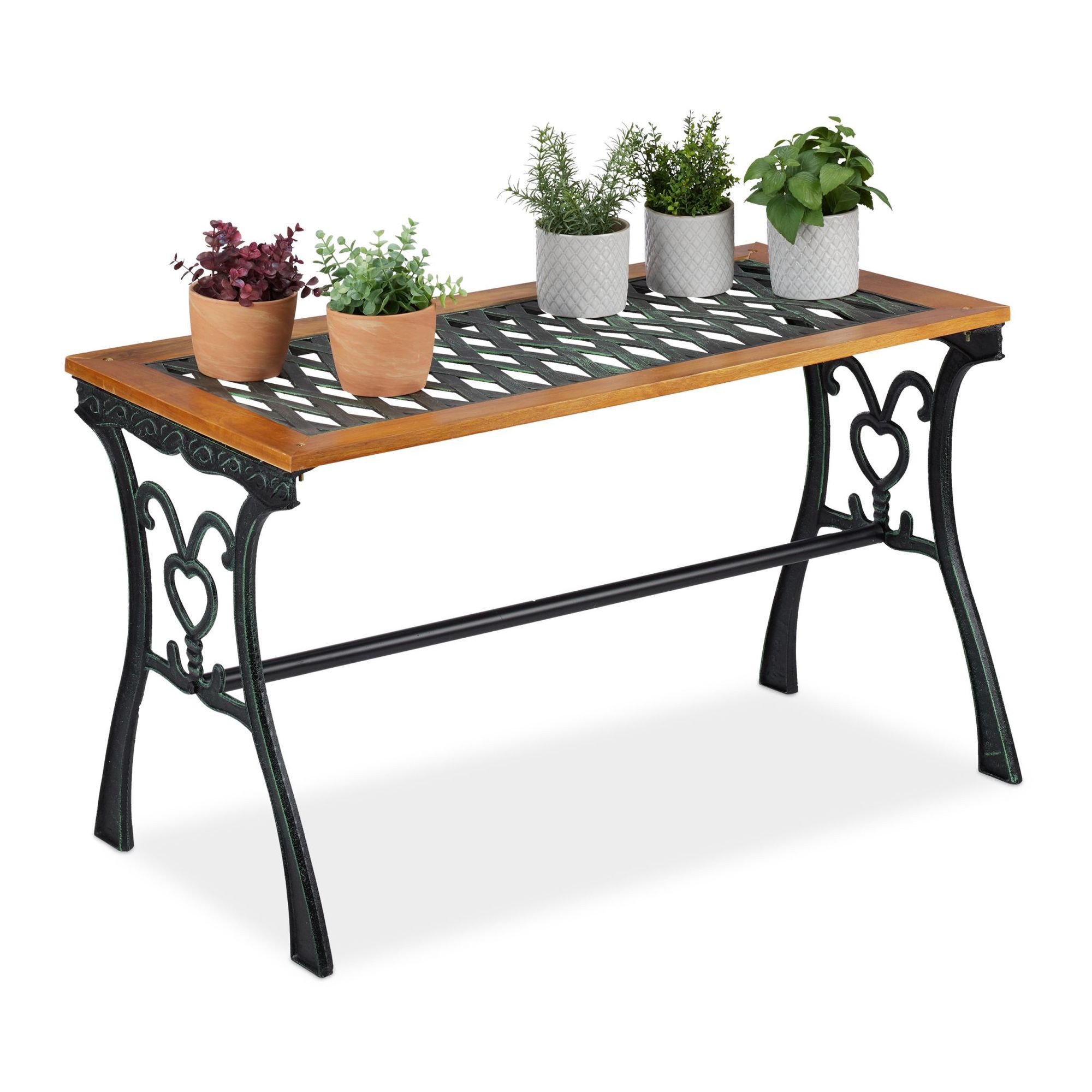 Quadratischer Gartentisch