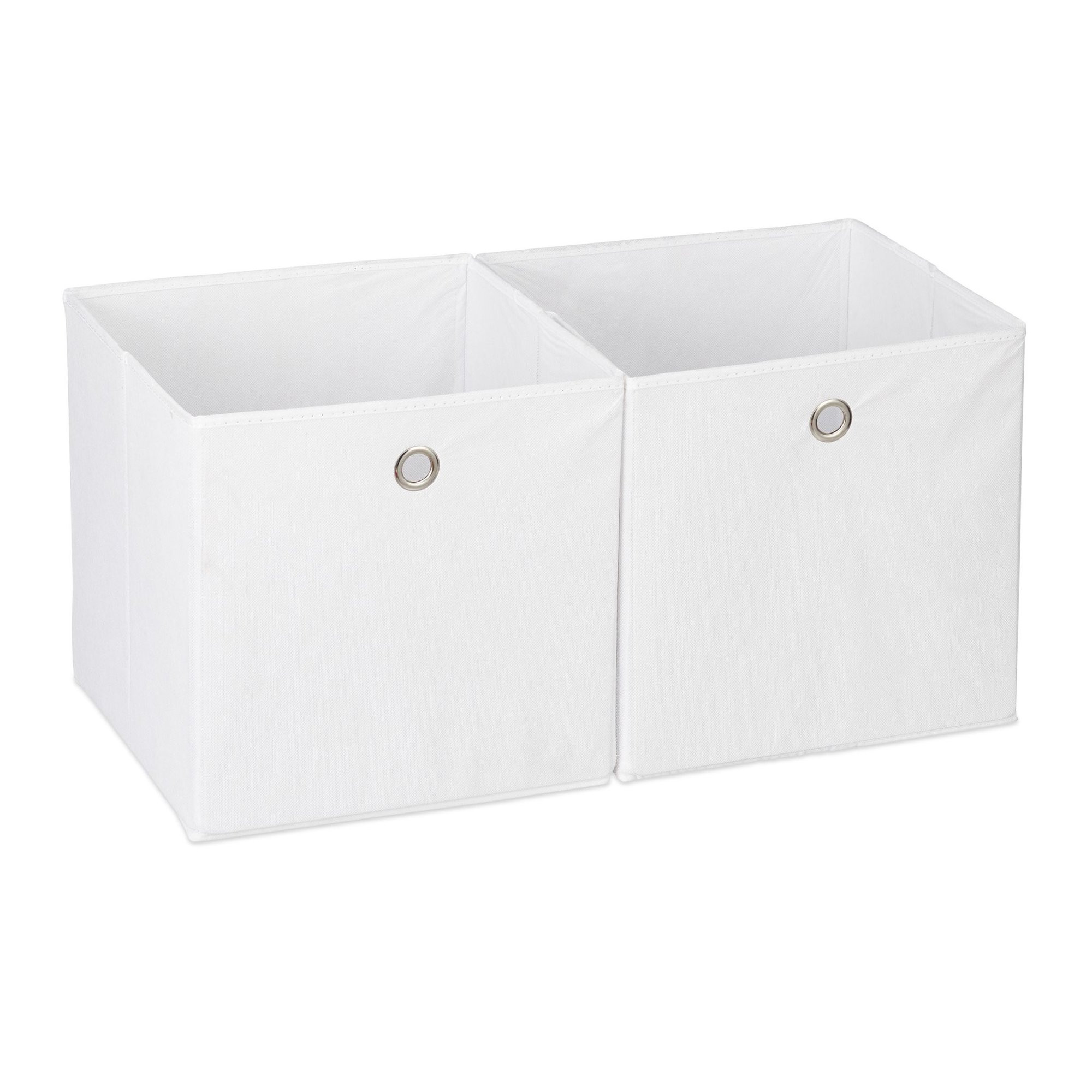 Fabric storage box, 2 drawers