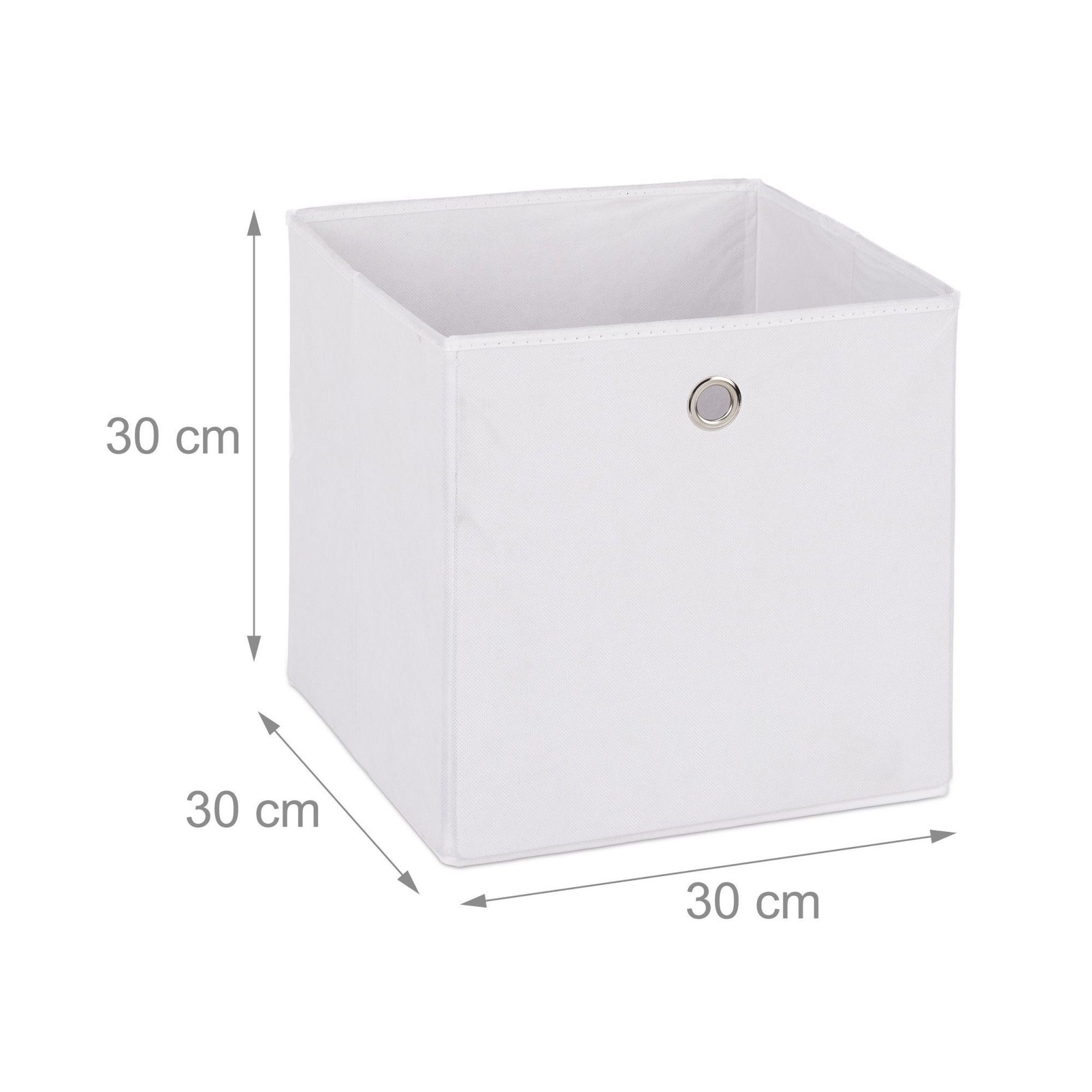 Fabric storage box, 2 drawers