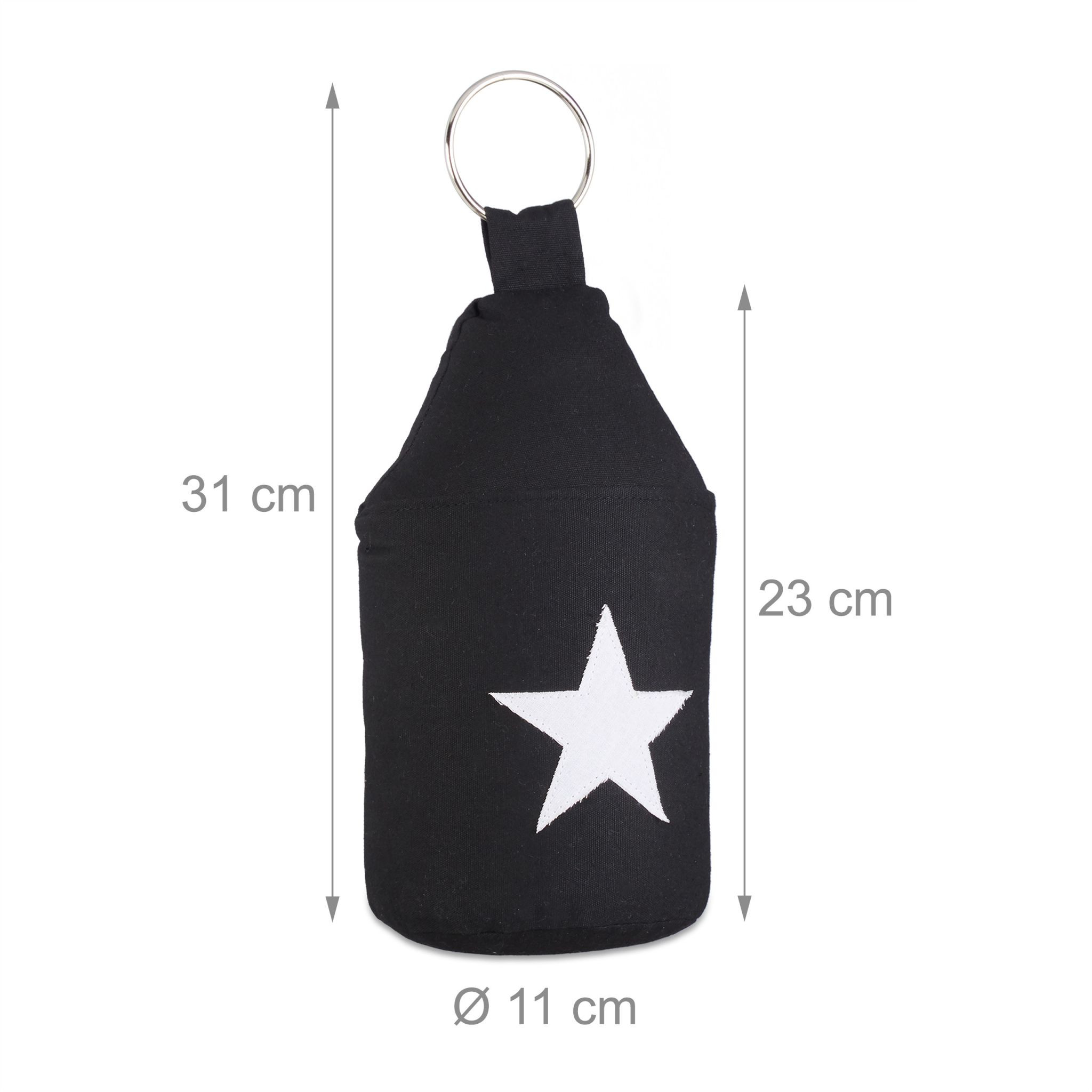 Fermaporta Star con maniglia