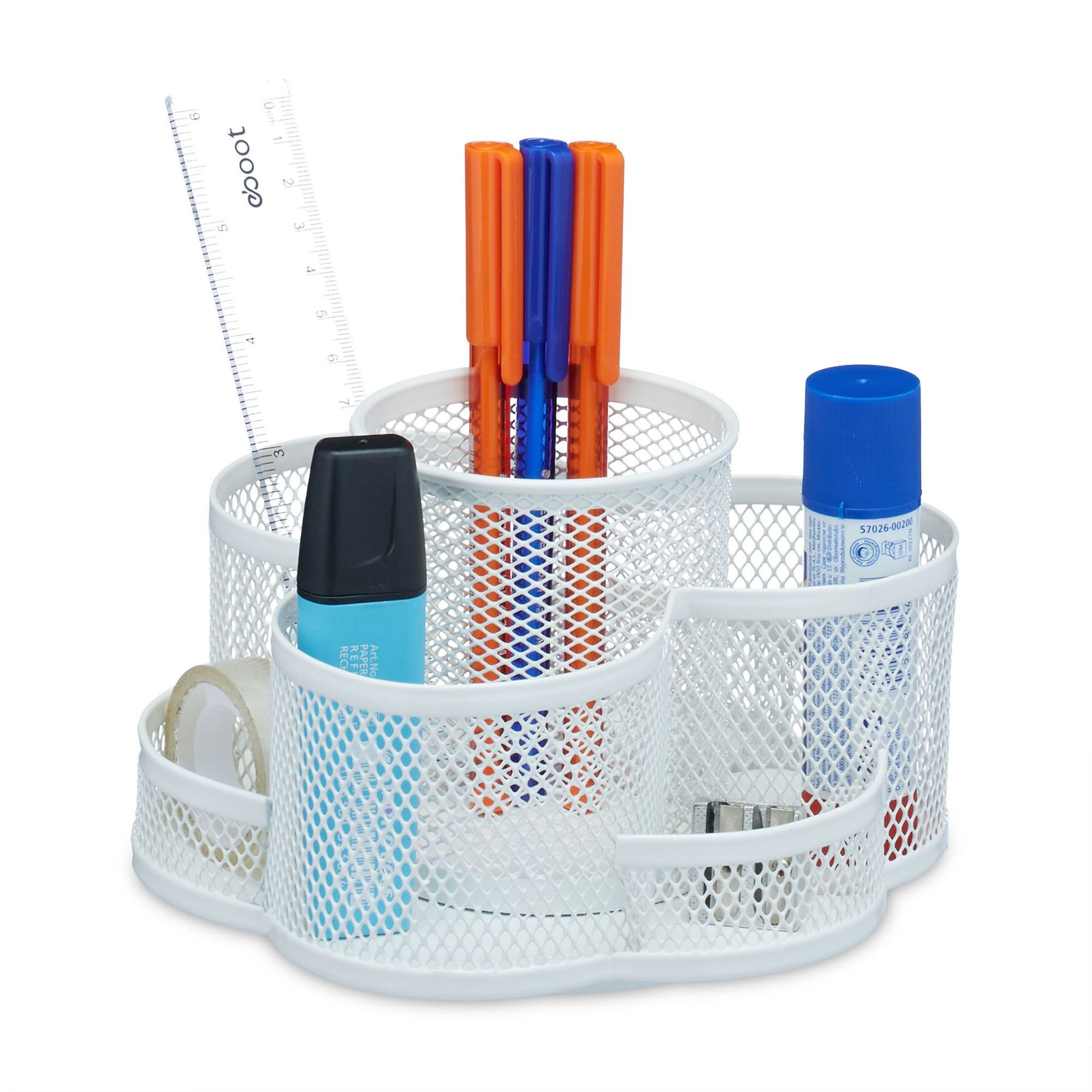 Porte-stylo rotatif à 7 compartiments