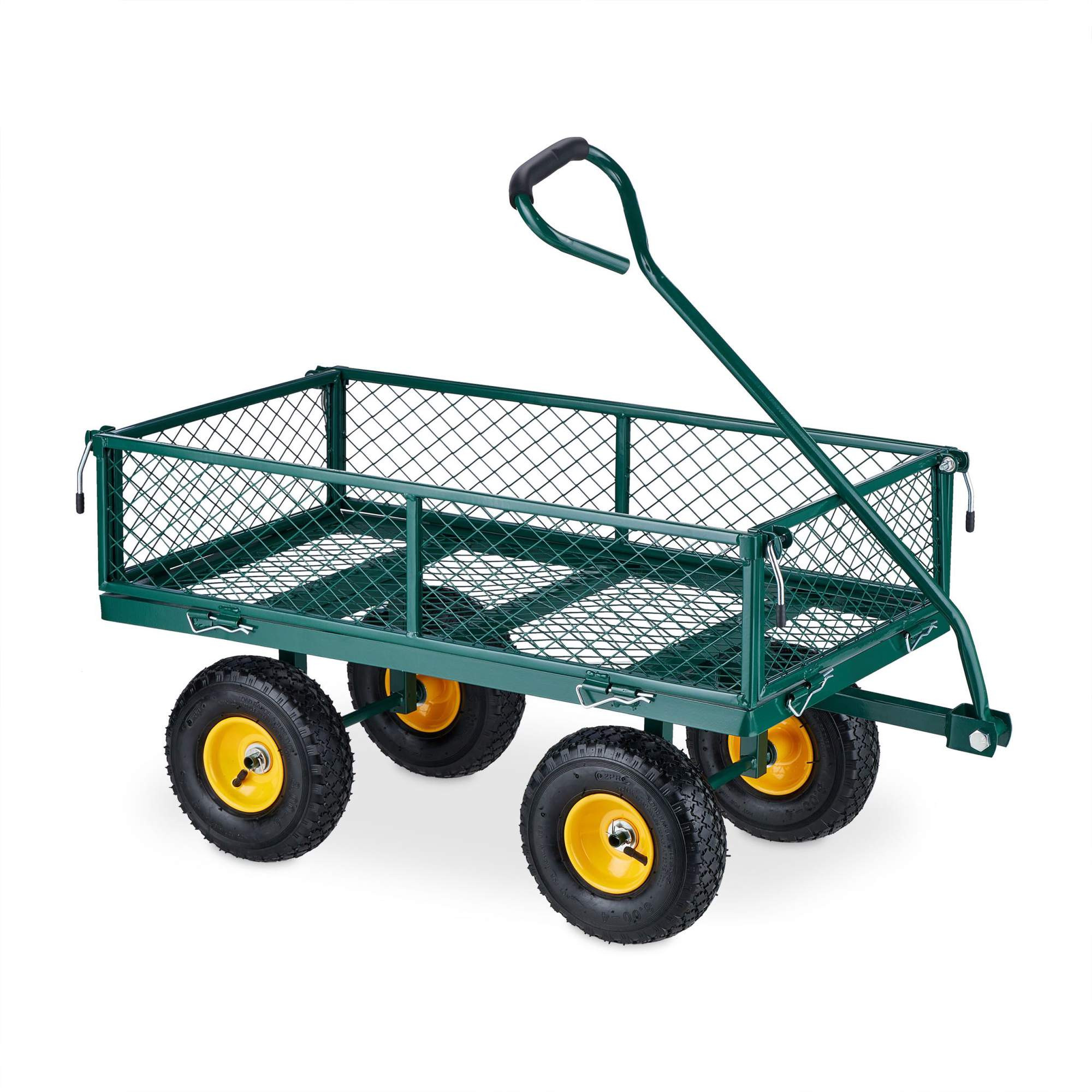 Carrinho de mão verde
