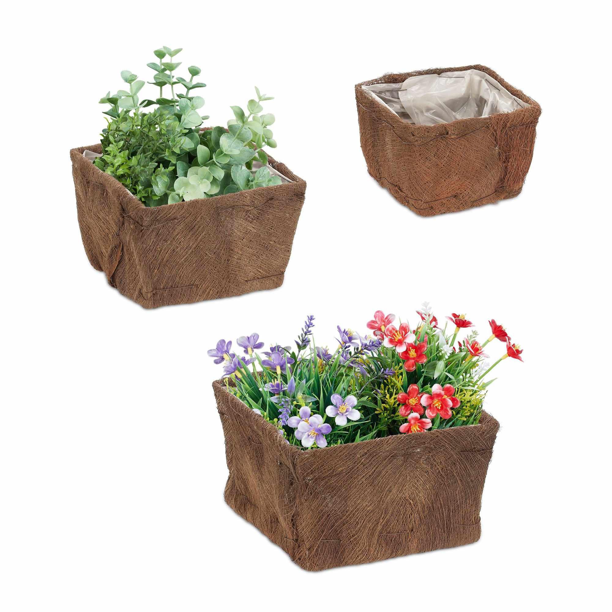 Vaso de flores - conjunto de 3