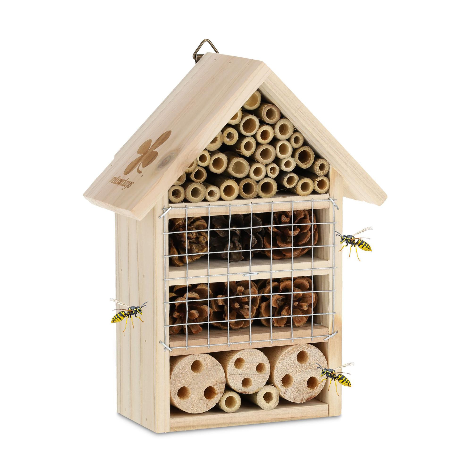 Hotel de madera para insectos