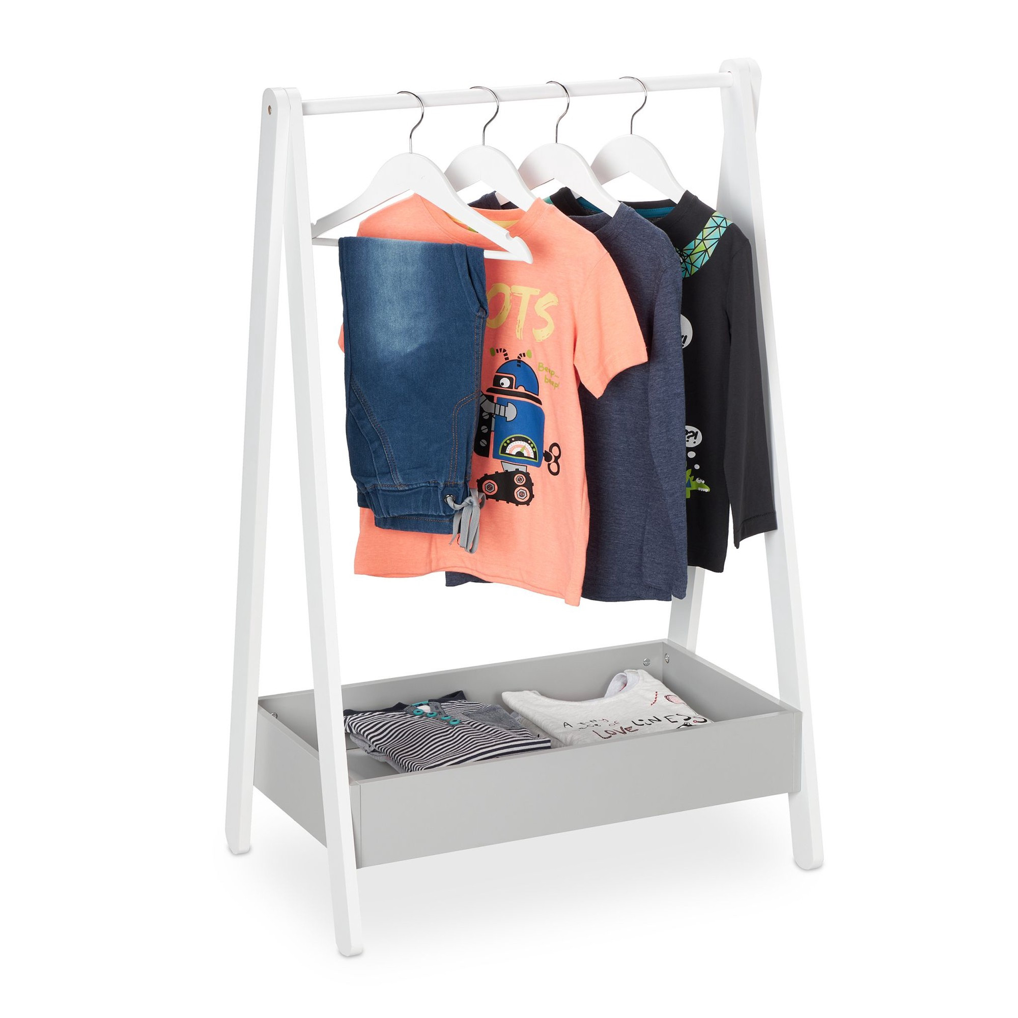 Cabide para roupas infantis