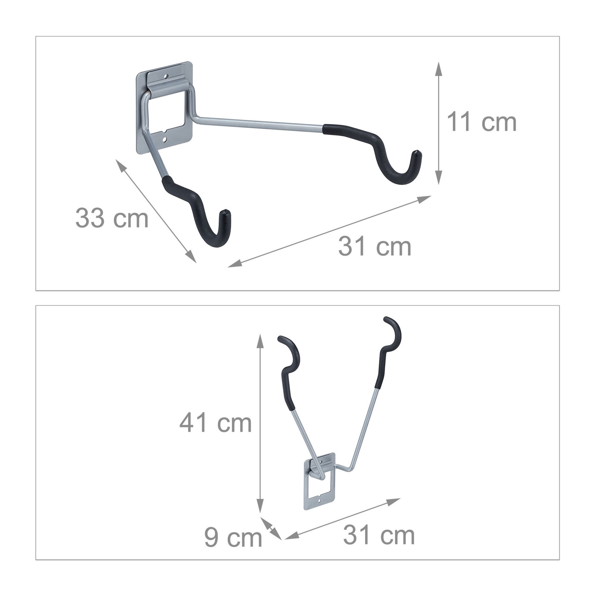 Support mural pliable pour vélo